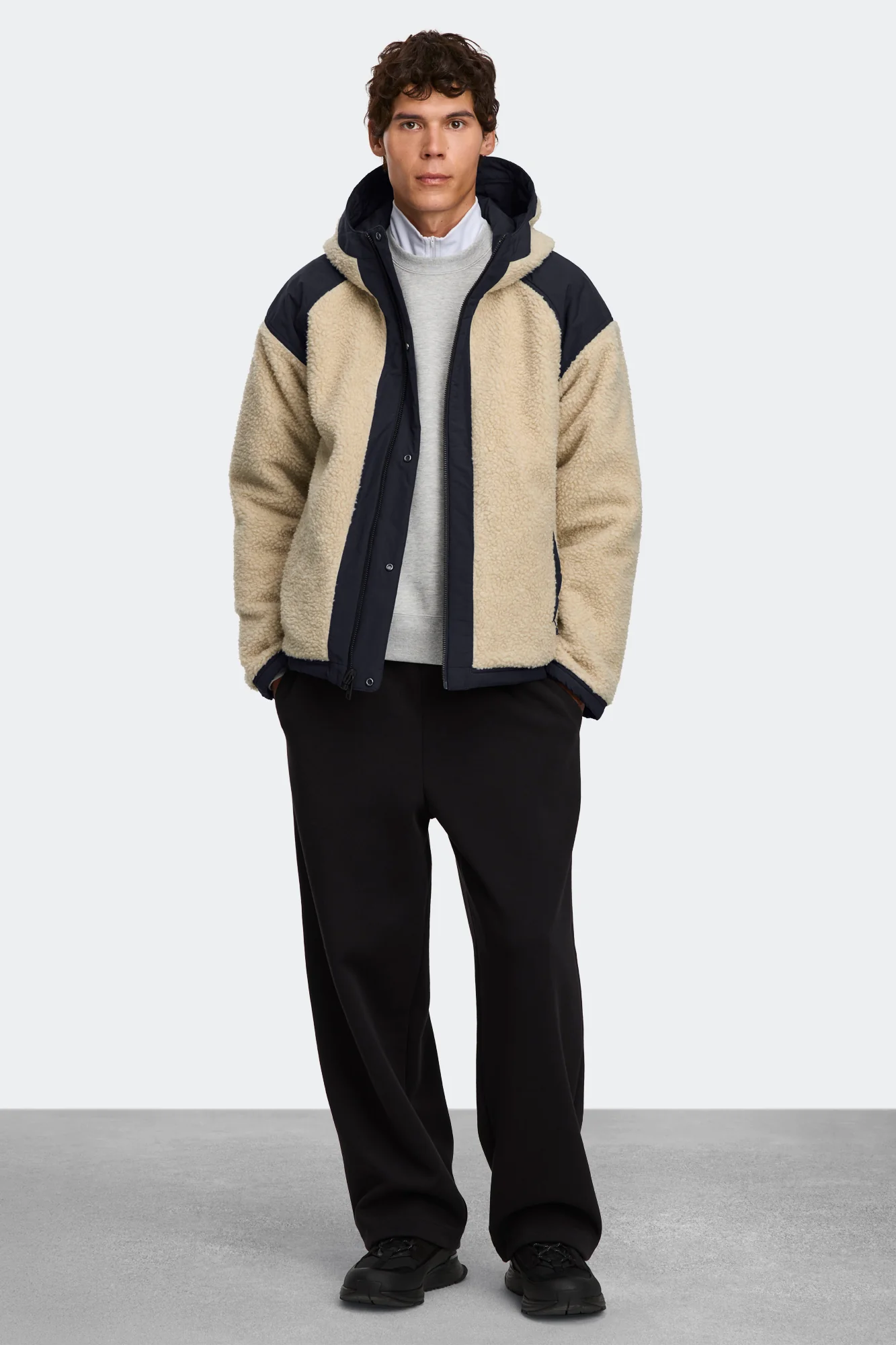Alberni Reversible Fleece Bomber