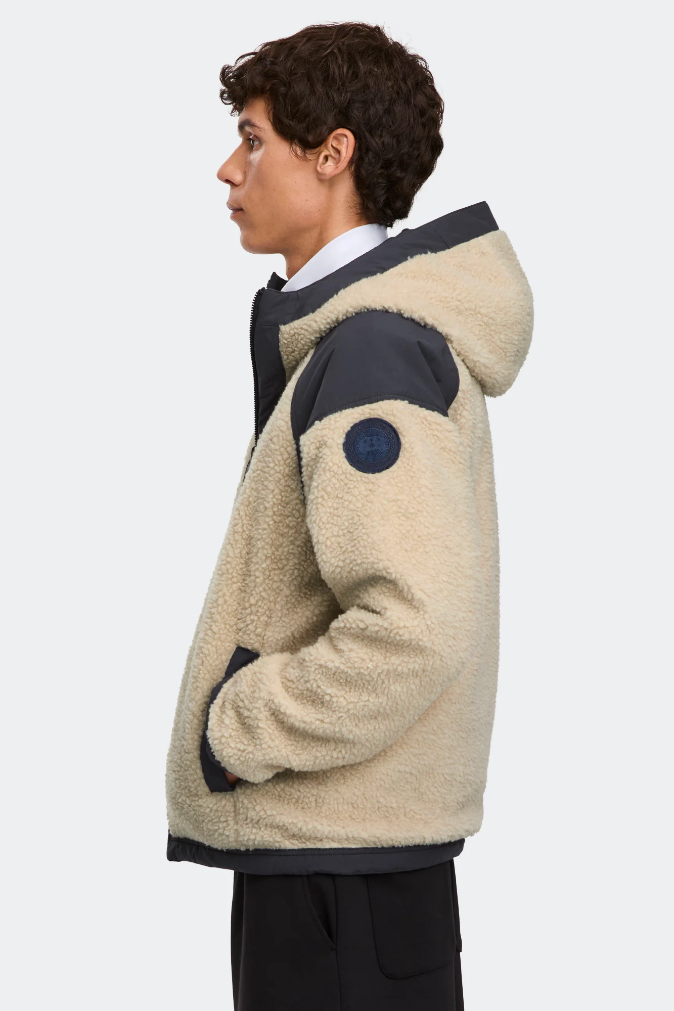 Alberni Reversible Fleece Bomber - Image 3