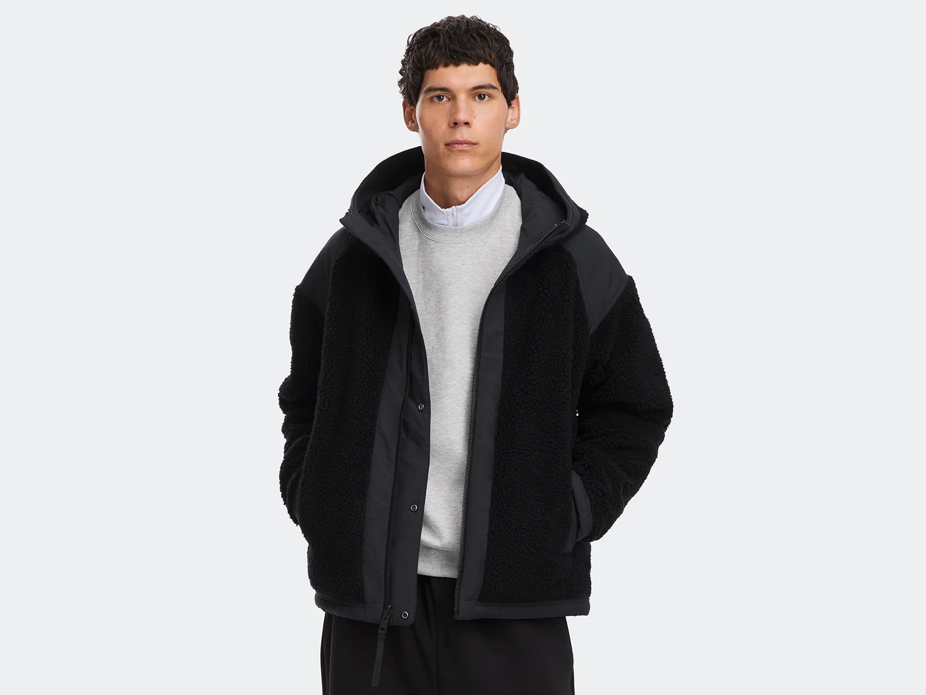 Alberni Reversible Fleece Bomber - Image 9