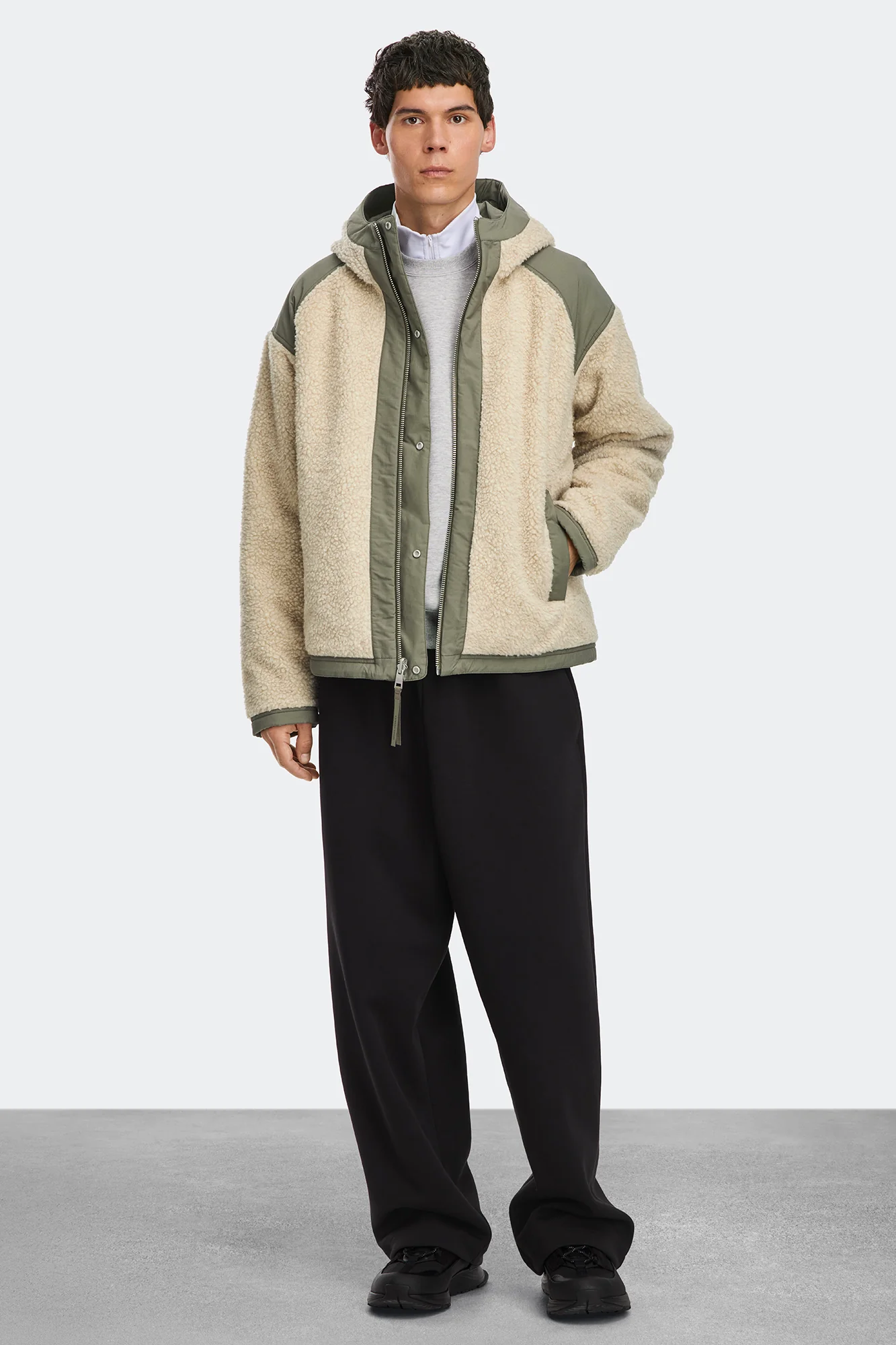 Alberni Reversible Fleece Bomber