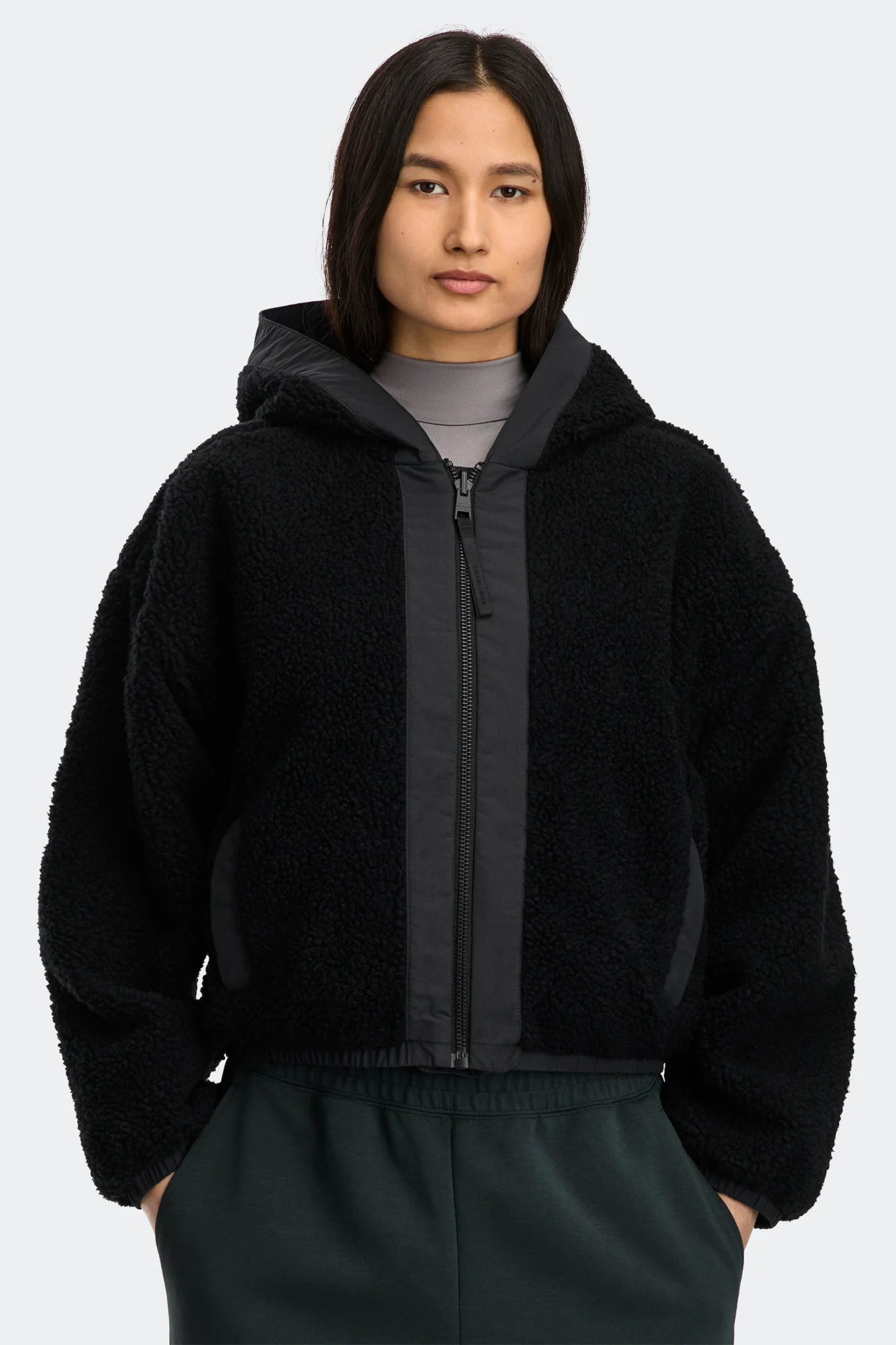 Alberni Reversible Fleece Bomber - Image 2