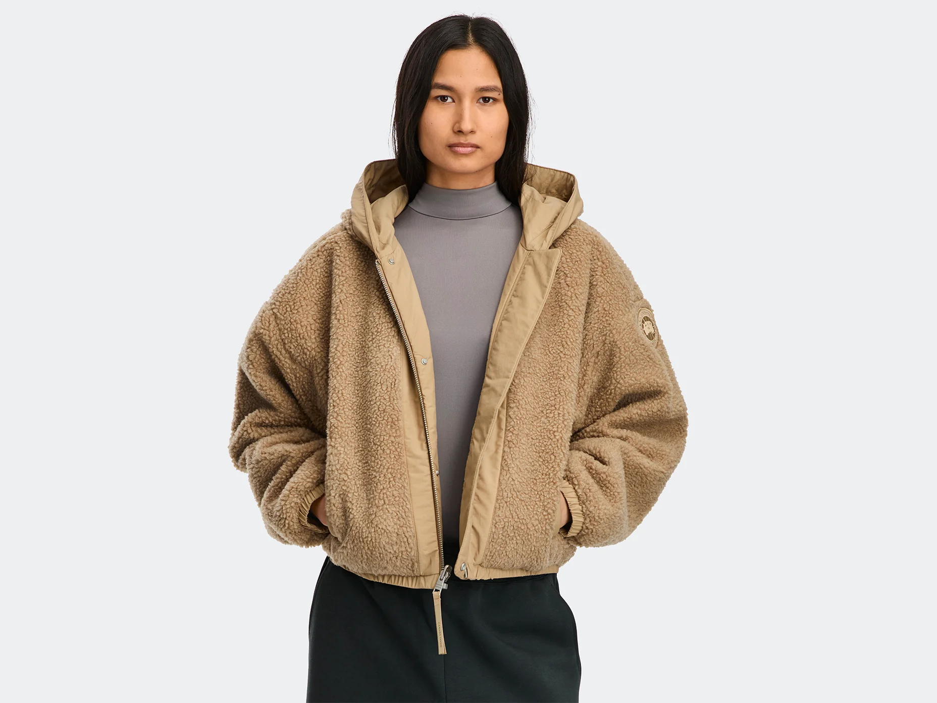 Alberni Reversible Fleece Bomber - Image 6