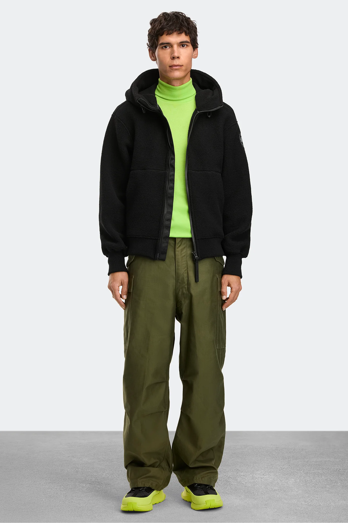 Chilliwack Fleece Bomber Black Label