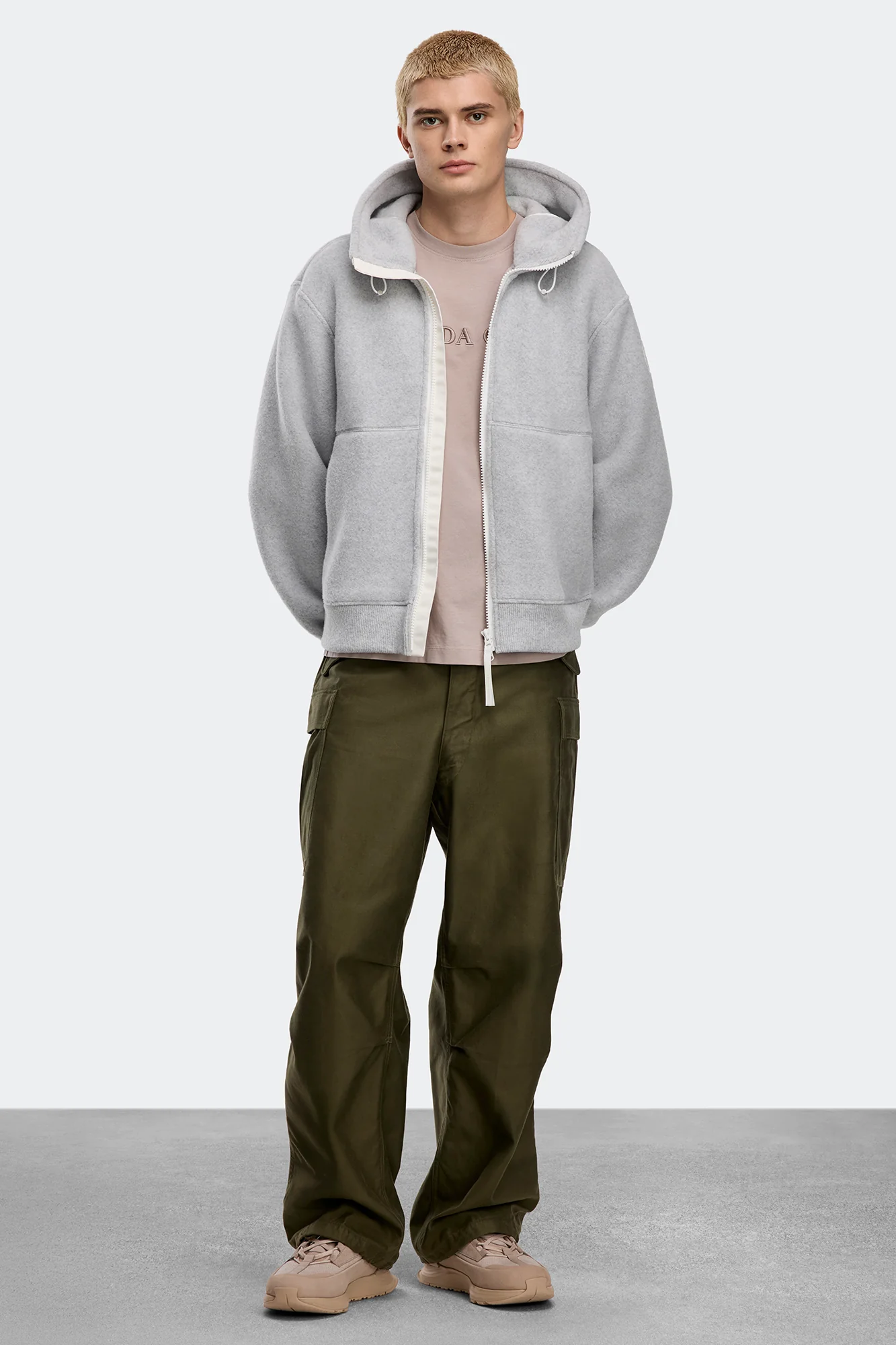 Chilliwack Fleece Bomber White Label