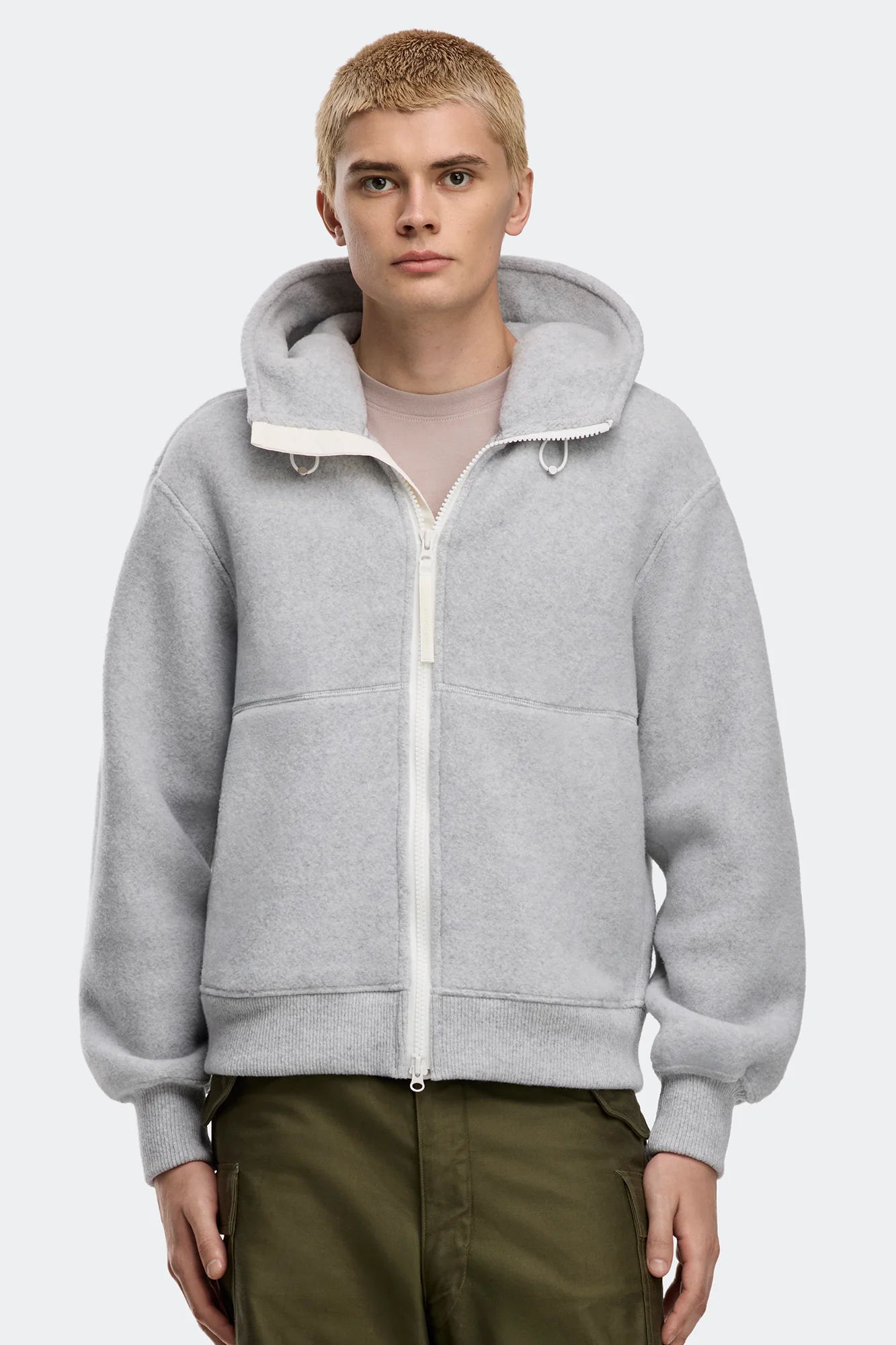 Chilliwack Fleece Bomber White Label - Image 2