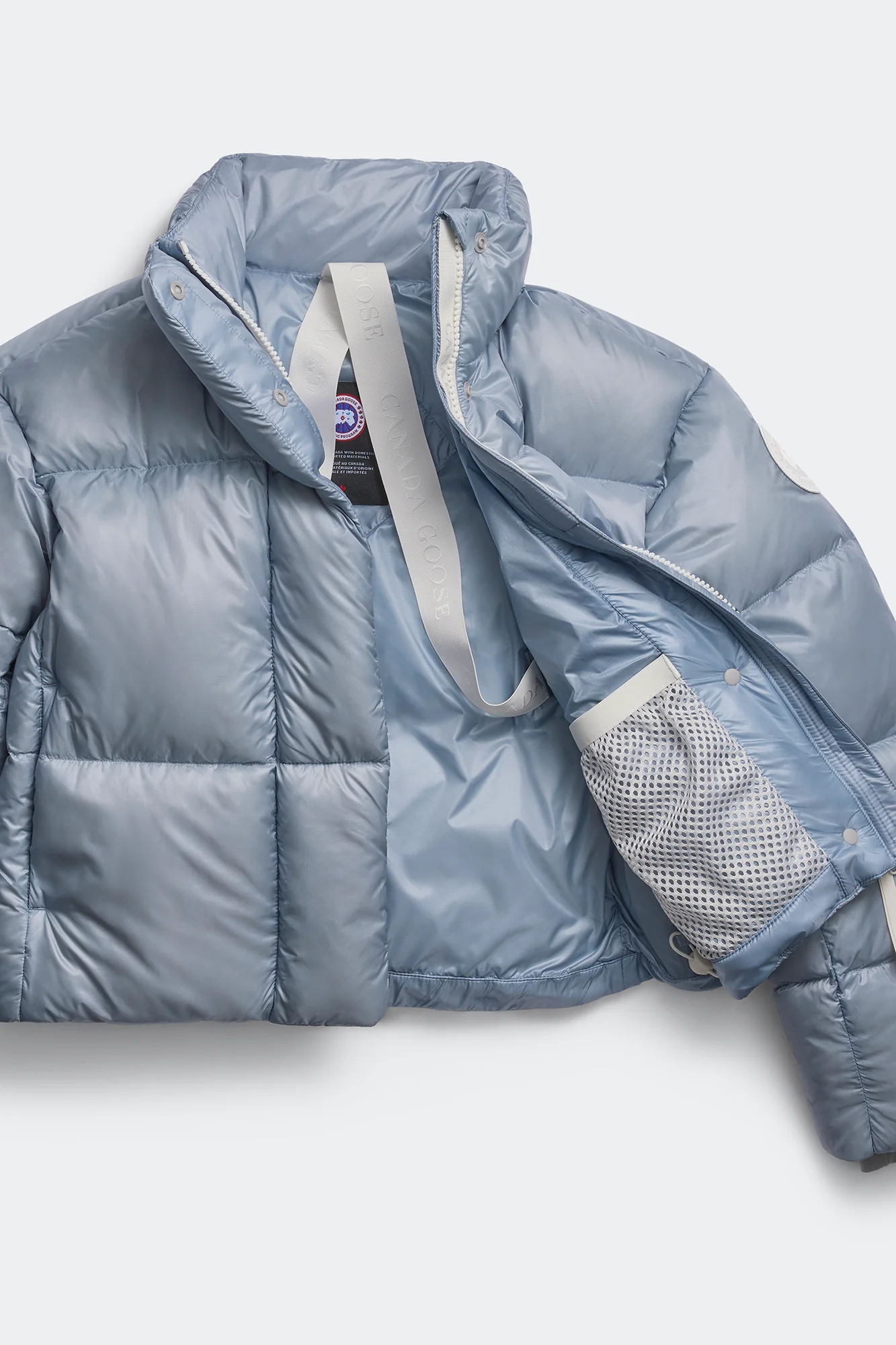 Cypress Cropped Puffer White Label - Image 11