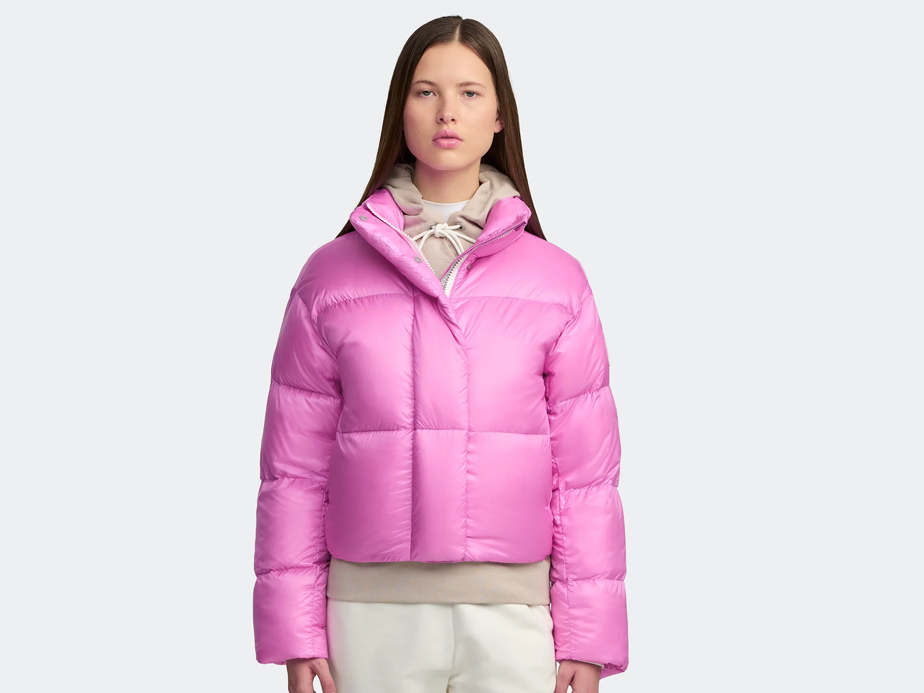 Cypress Cropped Puffer White Label - Image 7