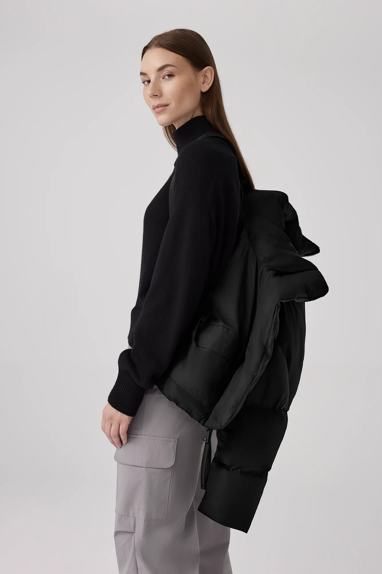 Garnet Cropped Puffer - Image 6