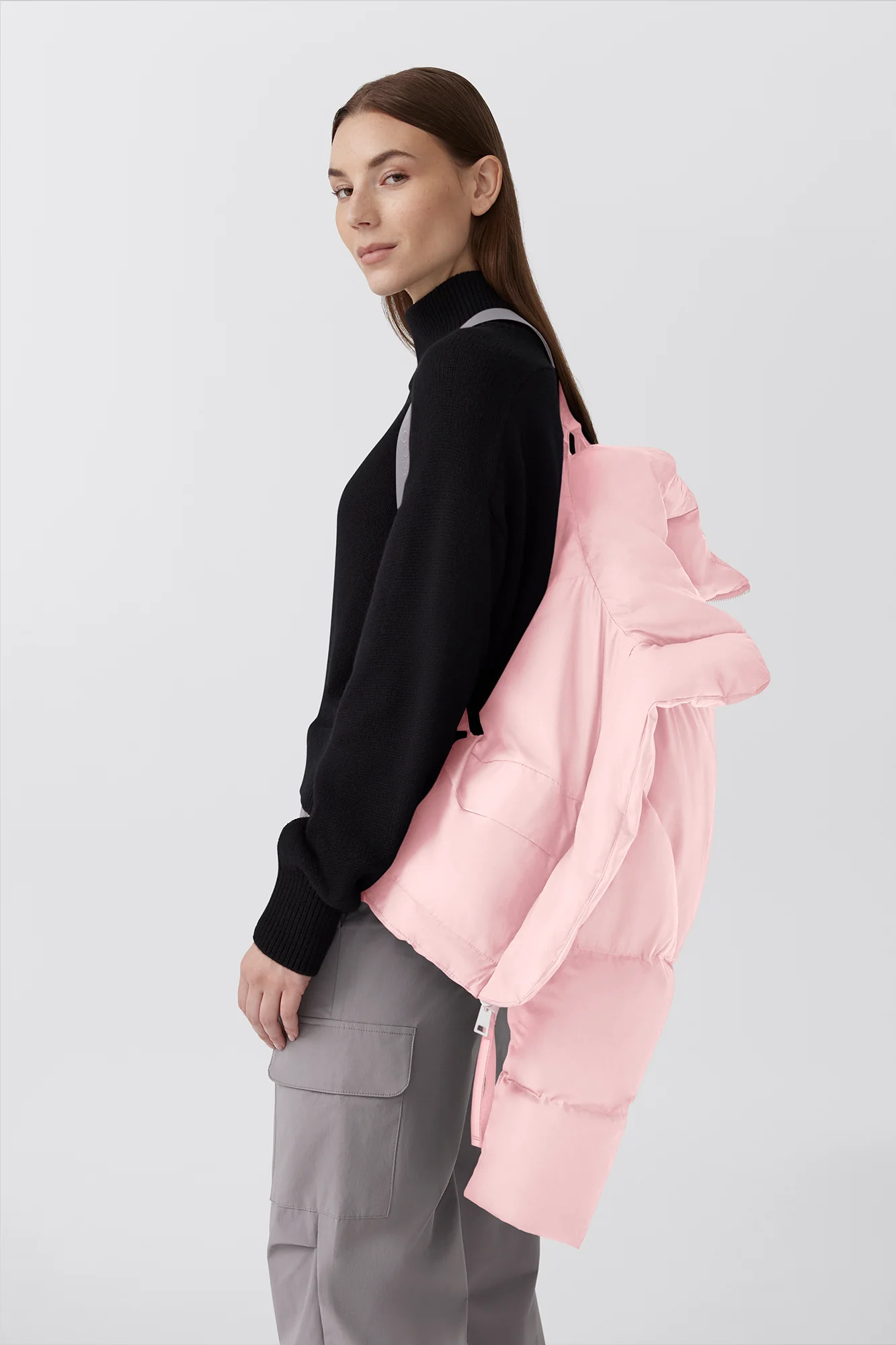 Garnet Cropped Puffer - Image 5
