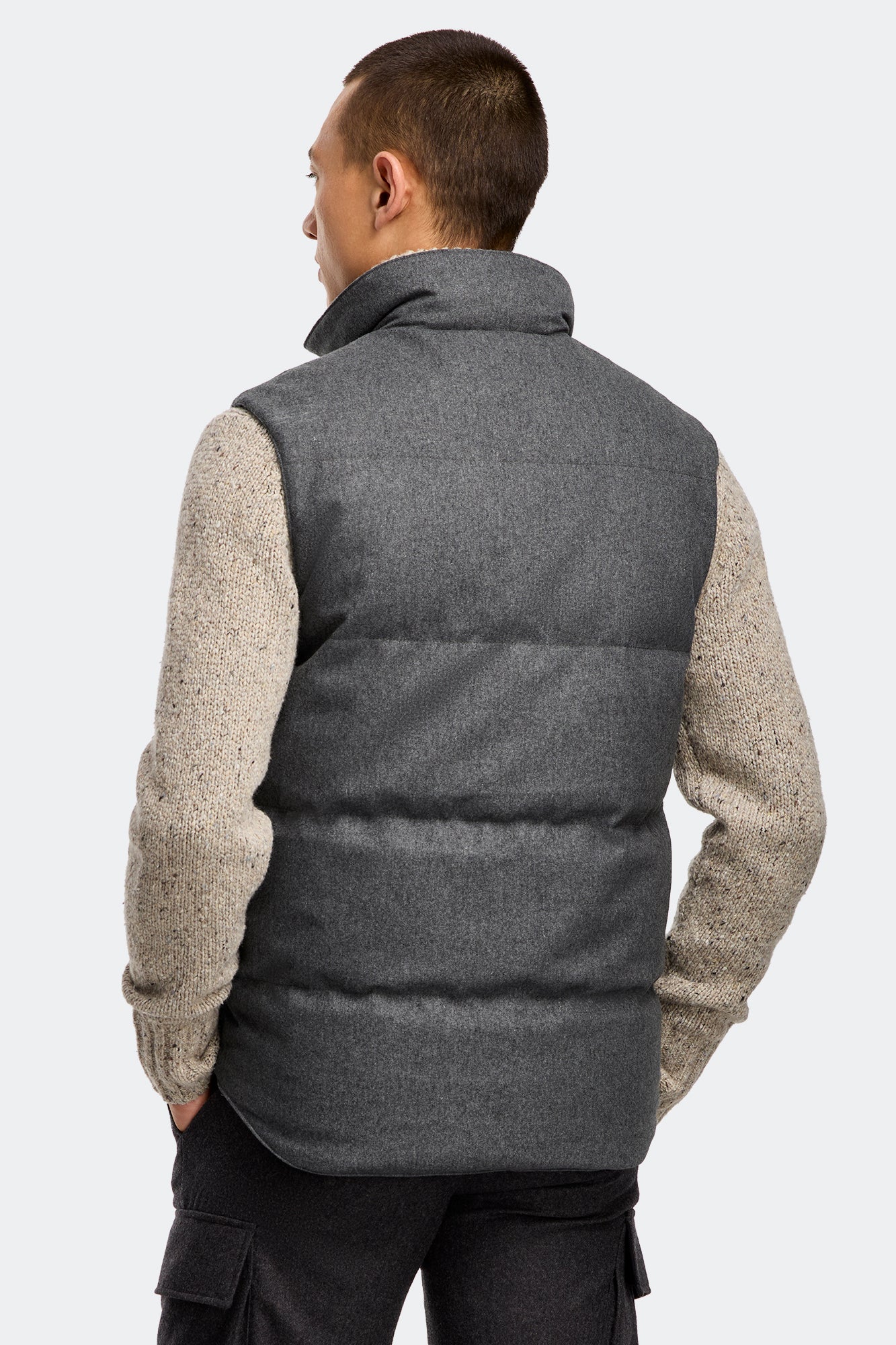 Garson Vest Wool - Image 5