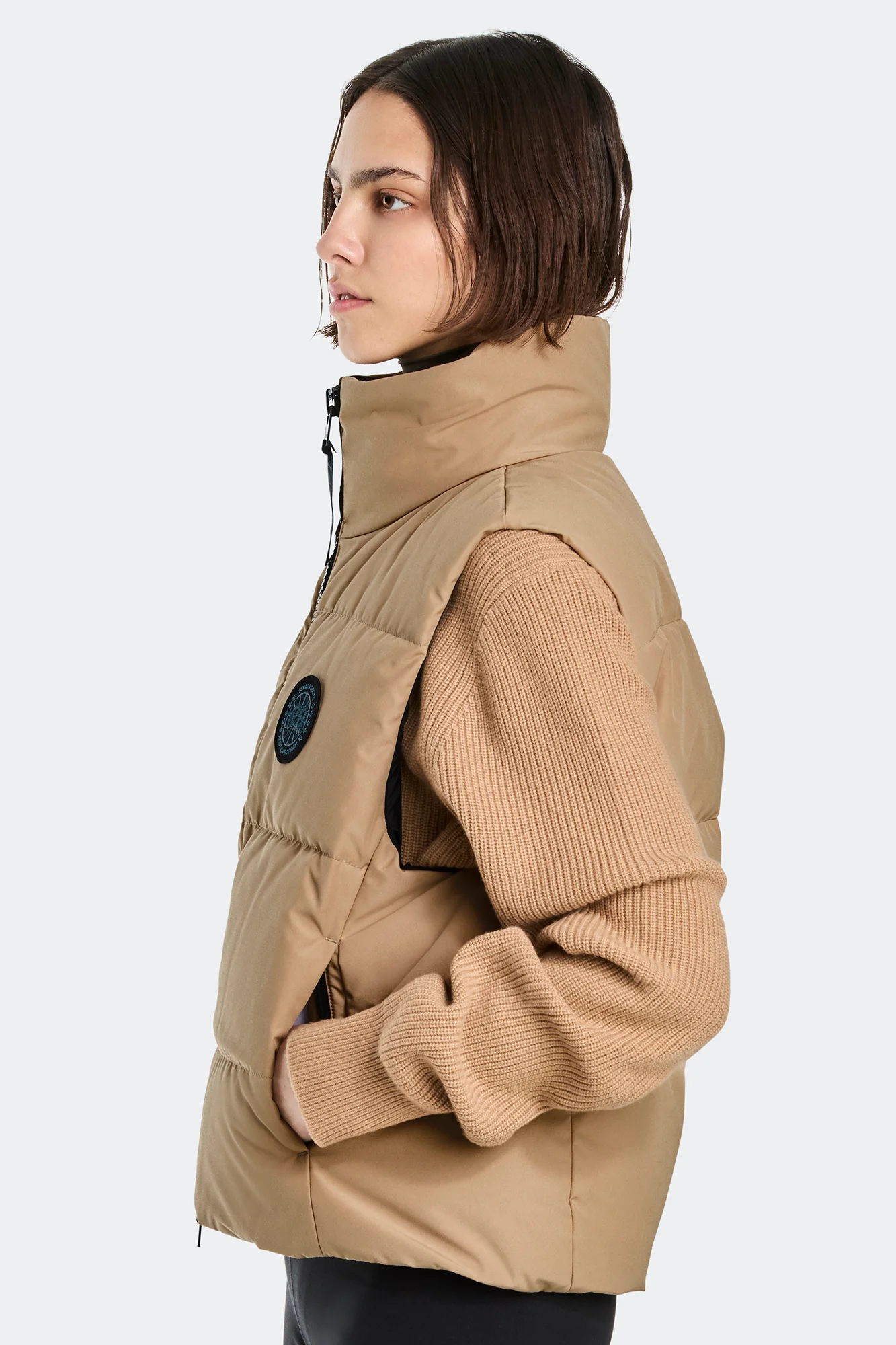 Grandview Cropped Vest Black Label - Image 4
