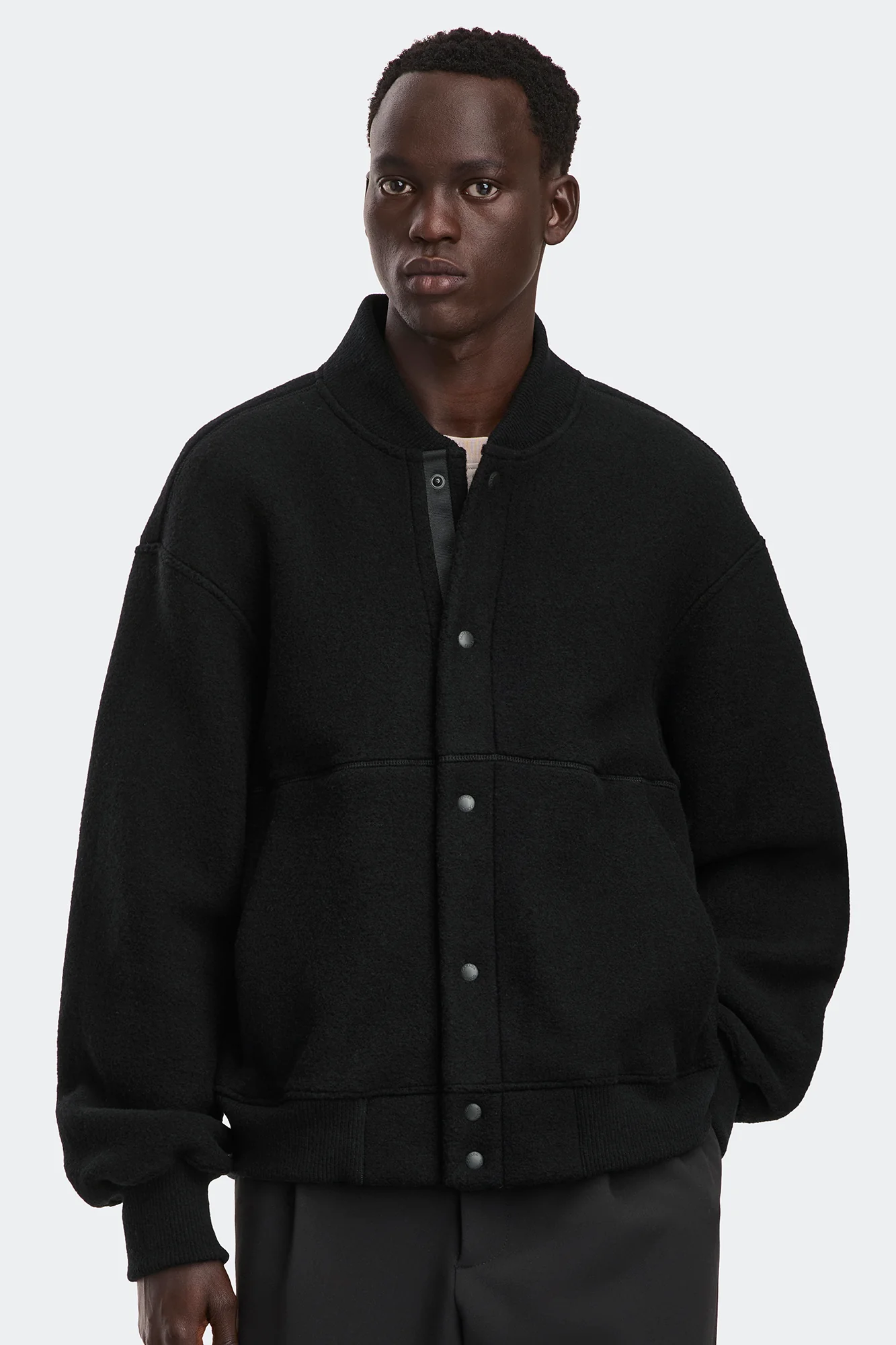 Hudson Fleece Bomber Black Label - Image 2