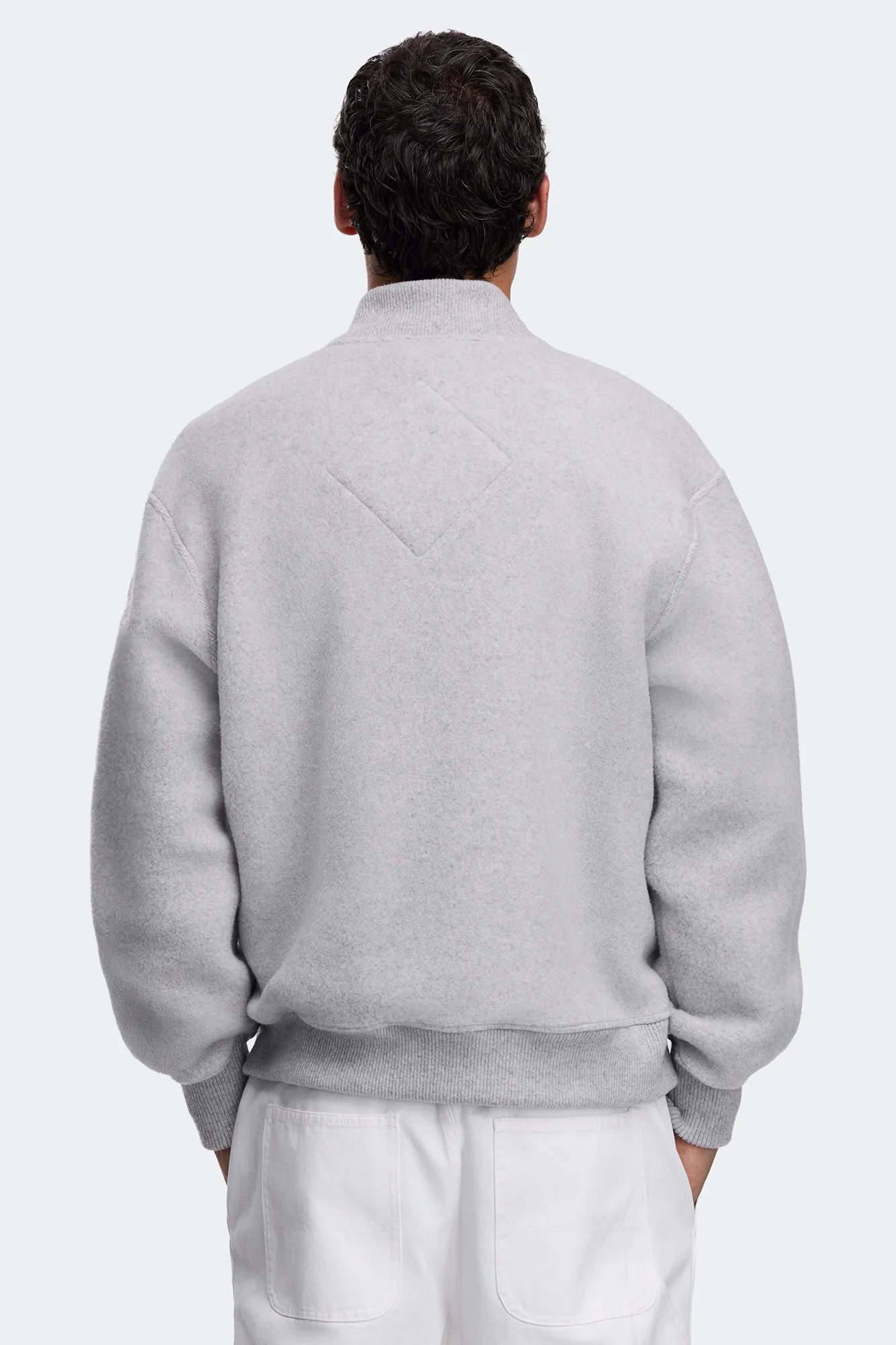 Hudson Fleece Bomber White Label - Image 4