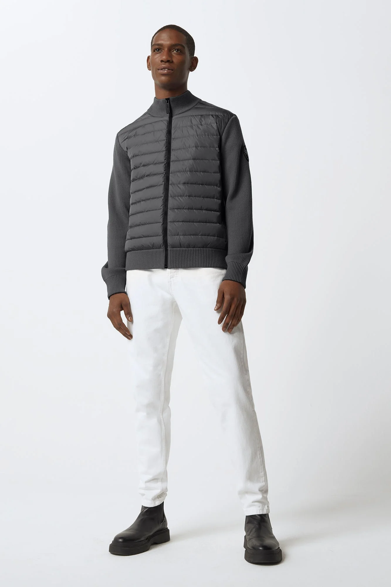 HyBridge Knit Jacket Black Label
