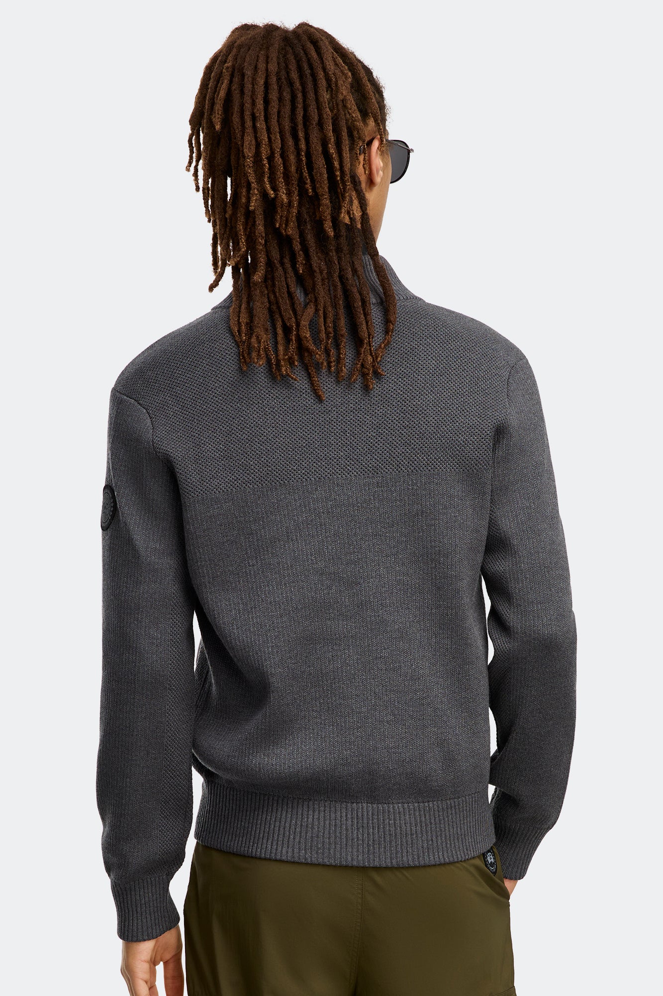 HyBridge Knit Jacket Black Label - Image 6