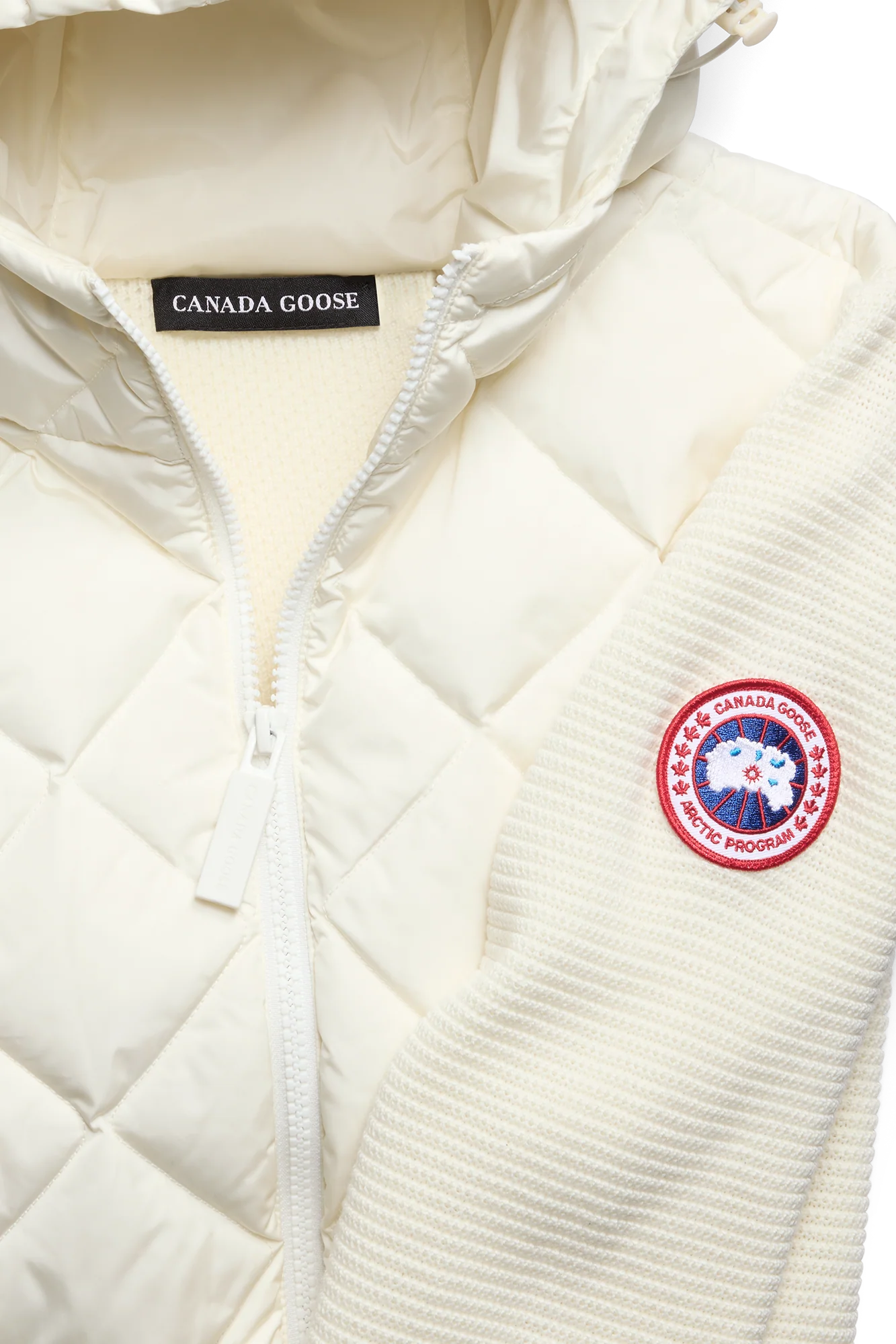 HyBridge Quilted Knit Hoodie - Image 10