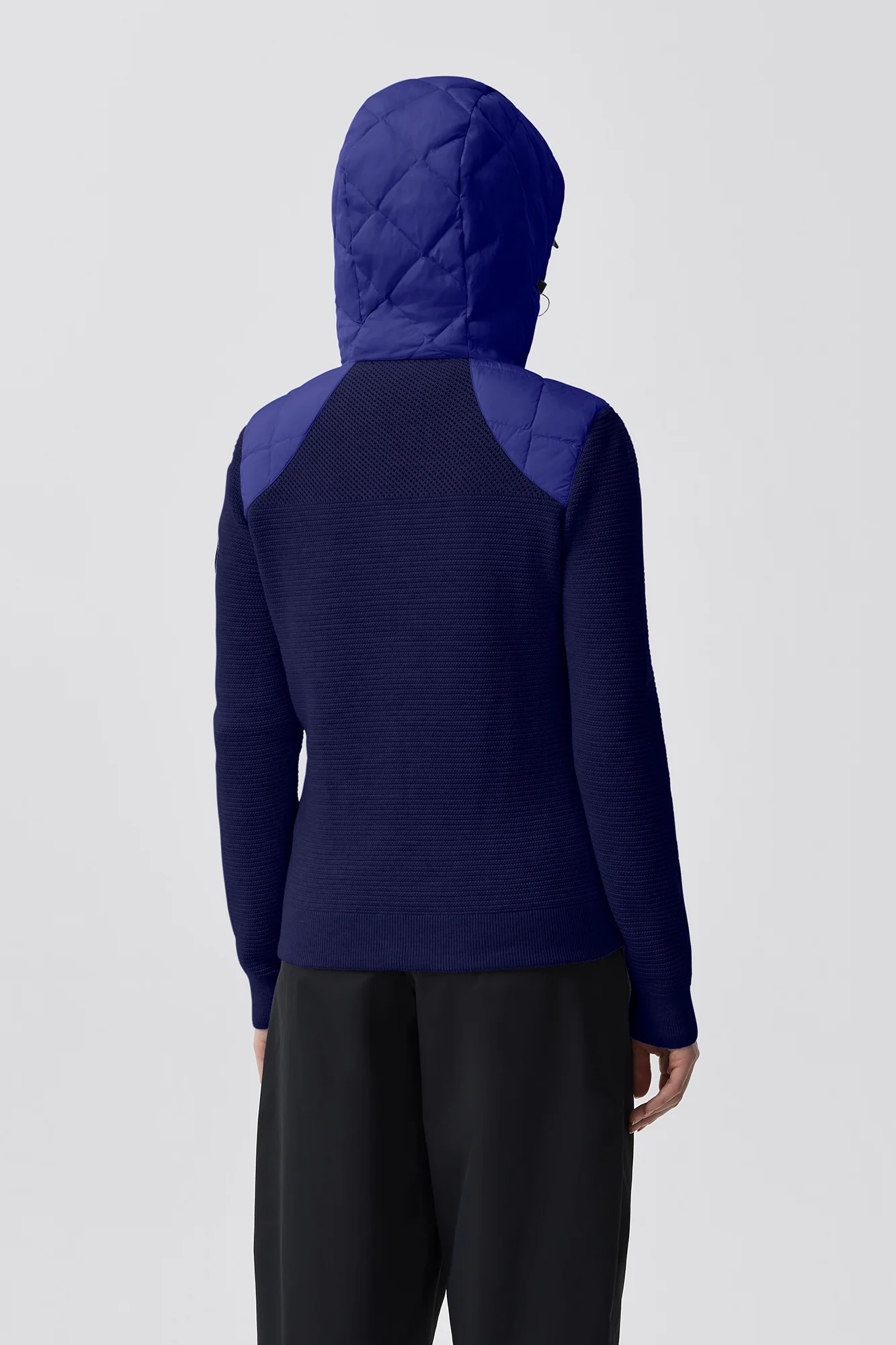 HyBridge Quilted Knit Hoodie - Image 7