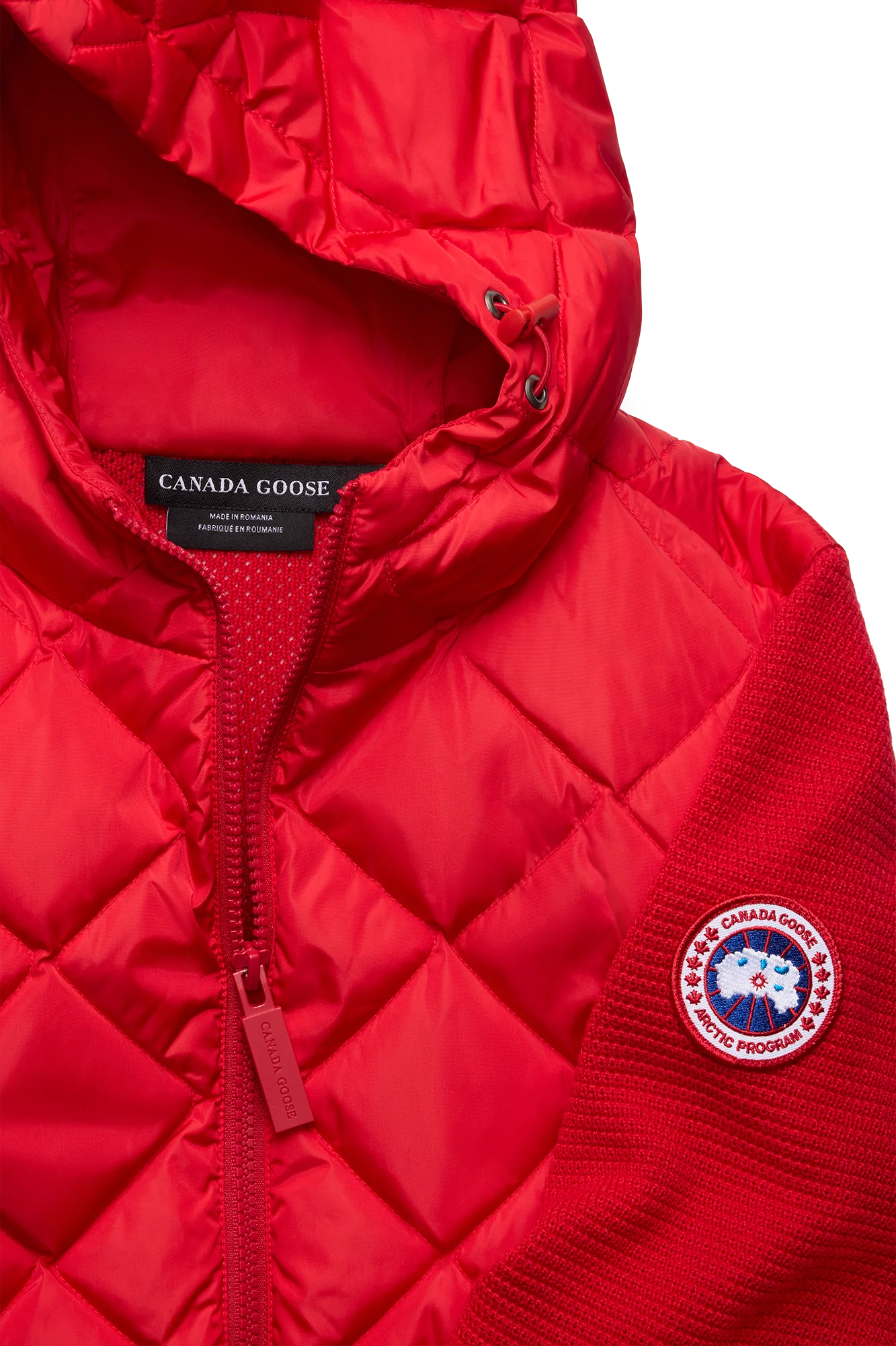 HyBridge Quilted Knit Hoodie - Image 5