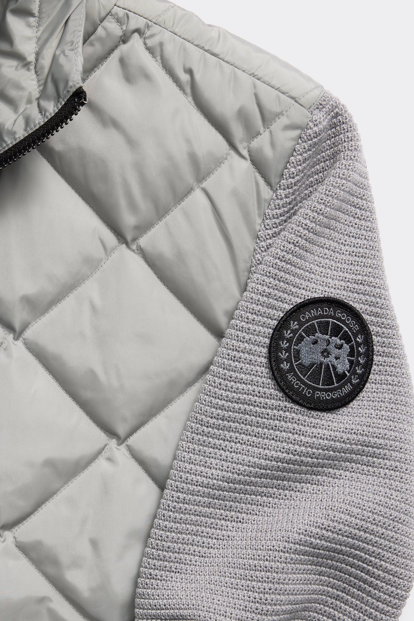 HyBridge Quilted Knit Hoodie Black Label - Image 13