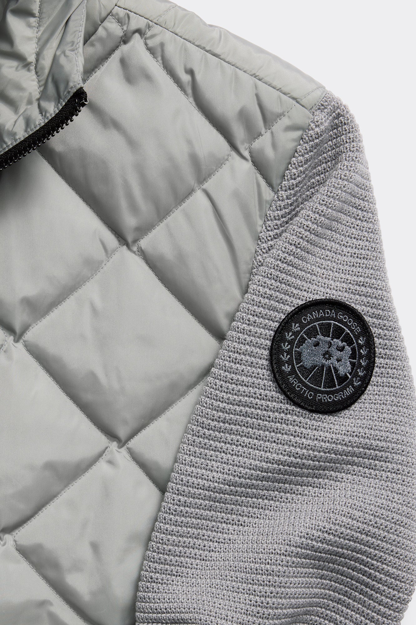 HyBridge Quilted Knit Hoodie Black Label - Image 7
