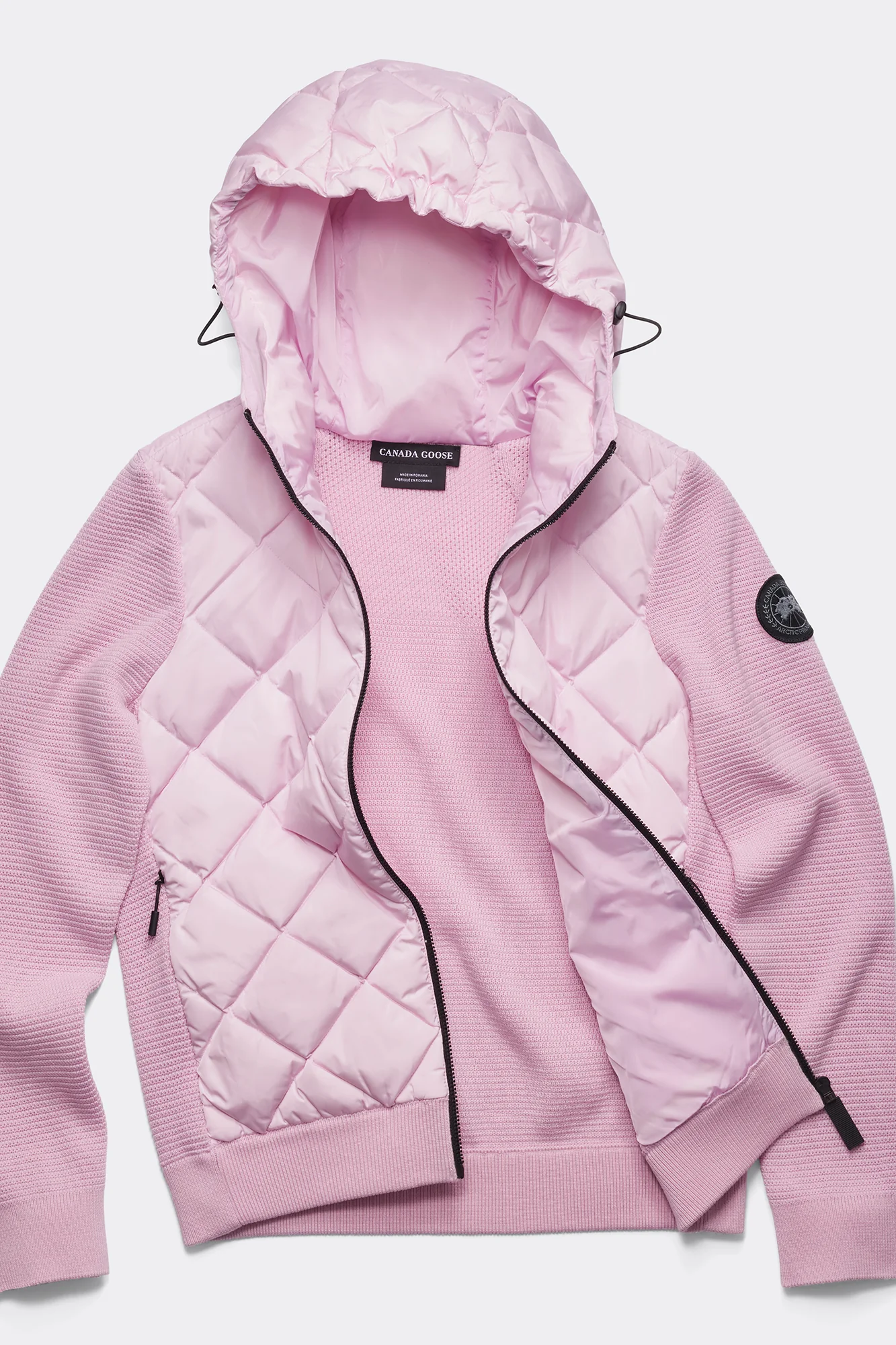 HyBridge Quilted Knit Hoodie Black Label - Image 14