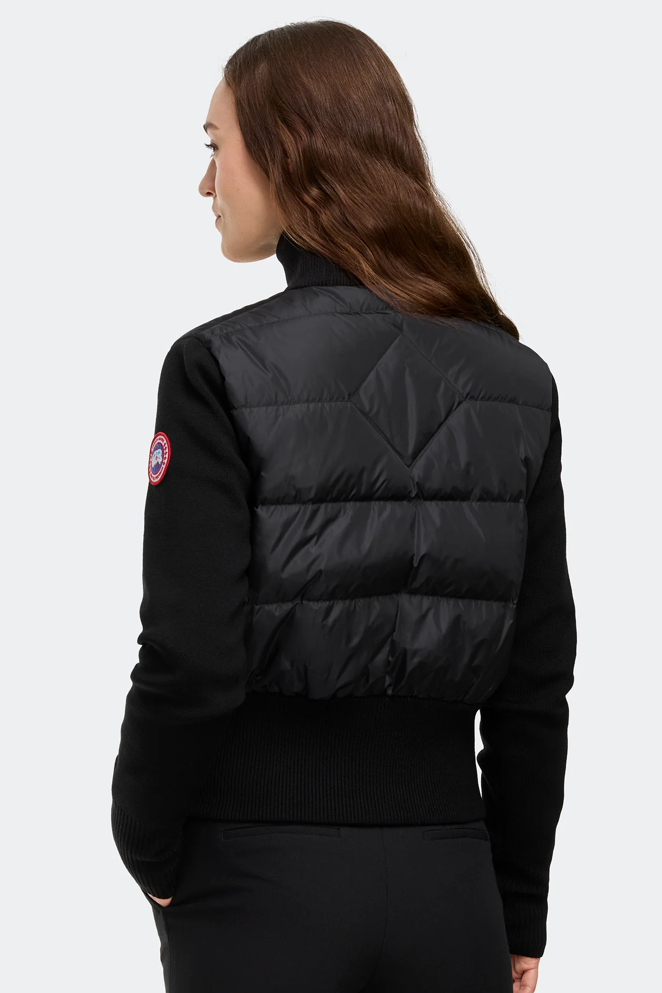 HyBridge Wide Quilt Knit Jacket - Image 5