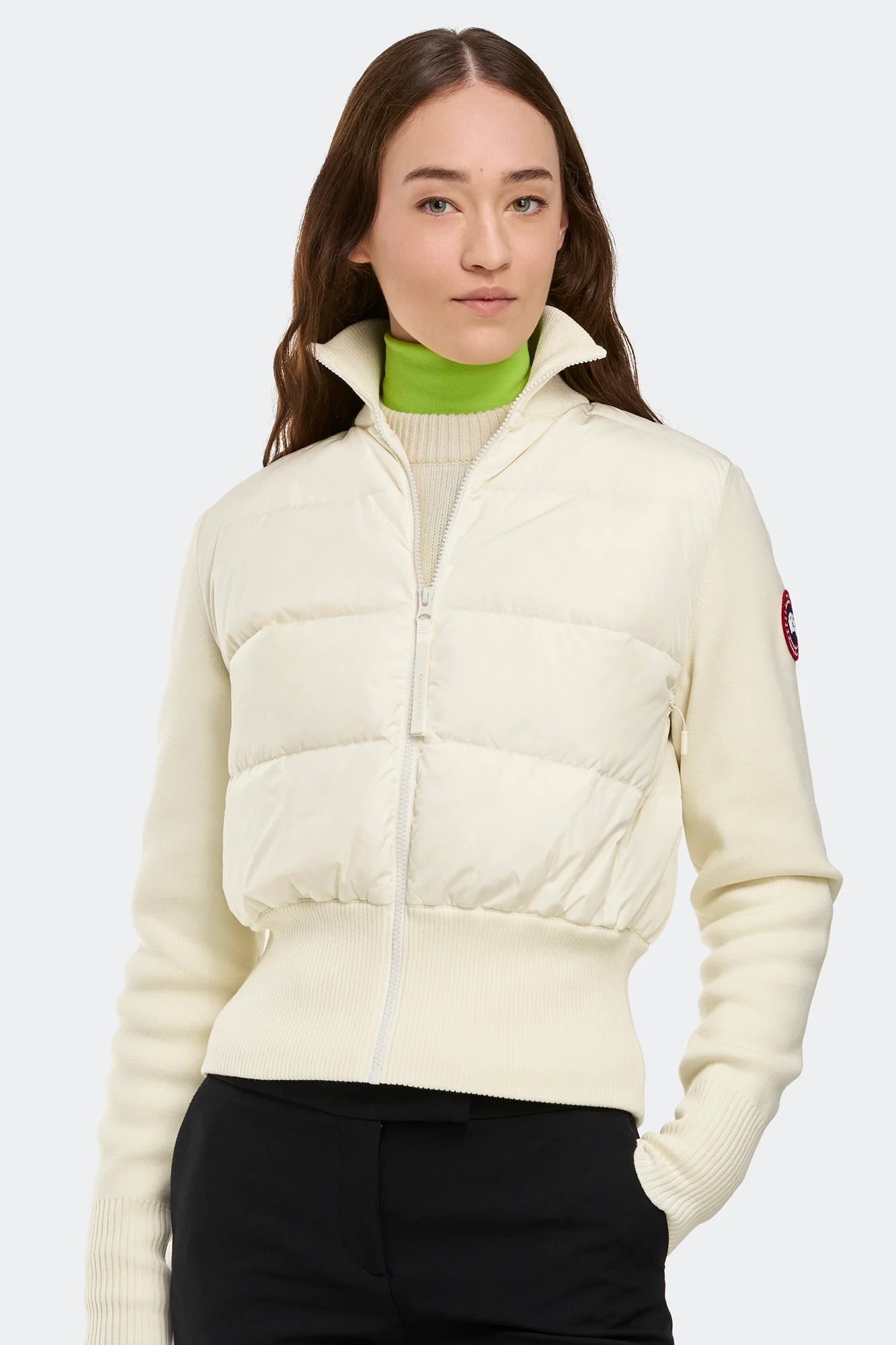HyBridge Wide Quilt Knit Jacket - Image 5