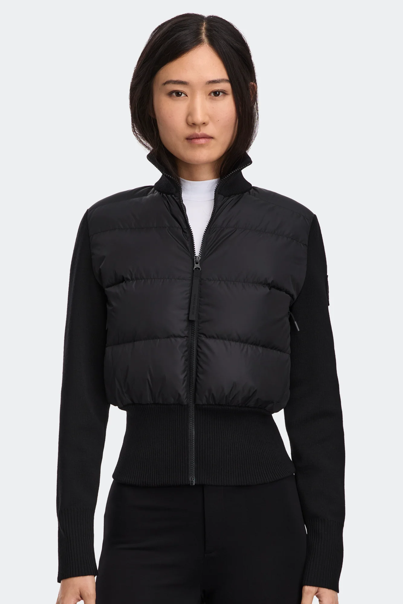 HyBridge Wide Quilt Knit Jacket - Image 2