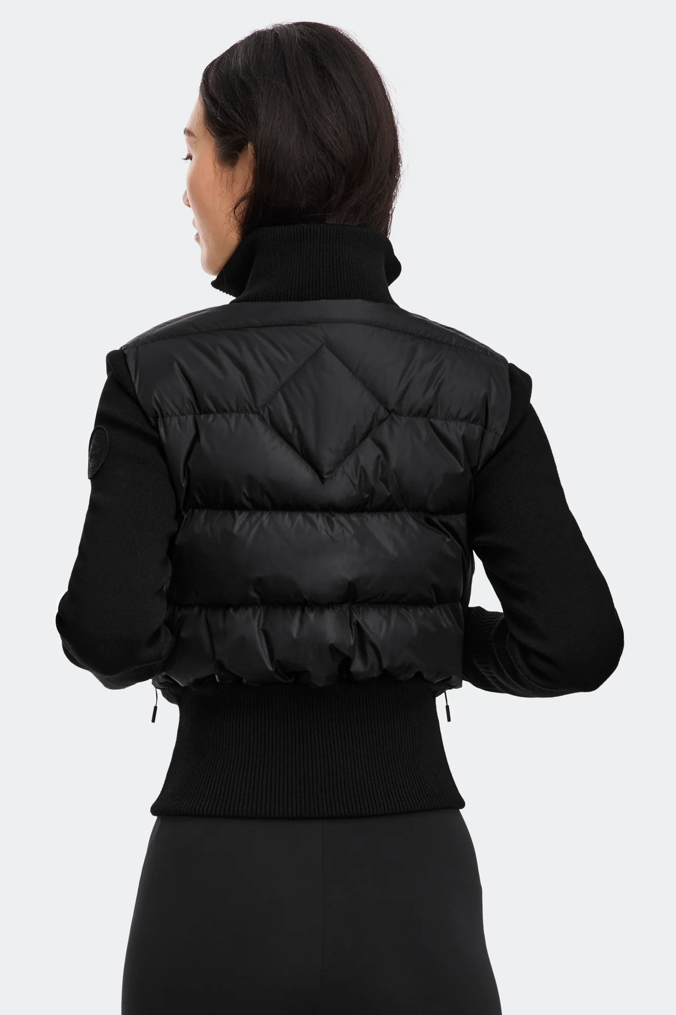 HyBridge Wide Quilt Knit Jacket - Image 4