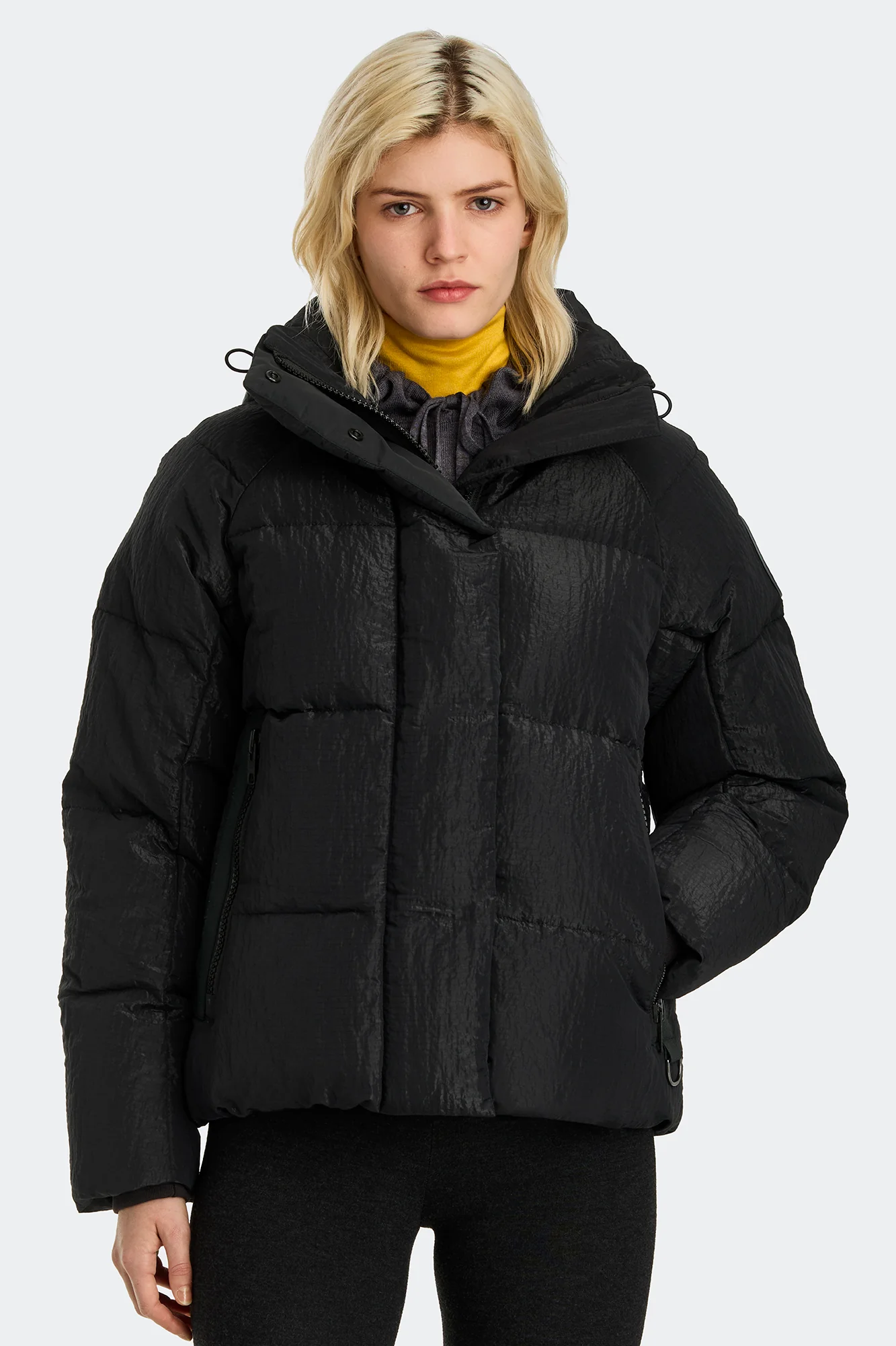Junction Parka Black Label Shiny Crinkle - Image 3