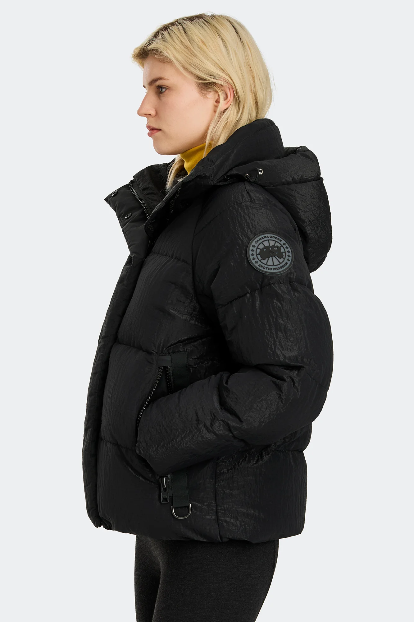 Junction Parka Black Label Shiny Crinkle - Image 4