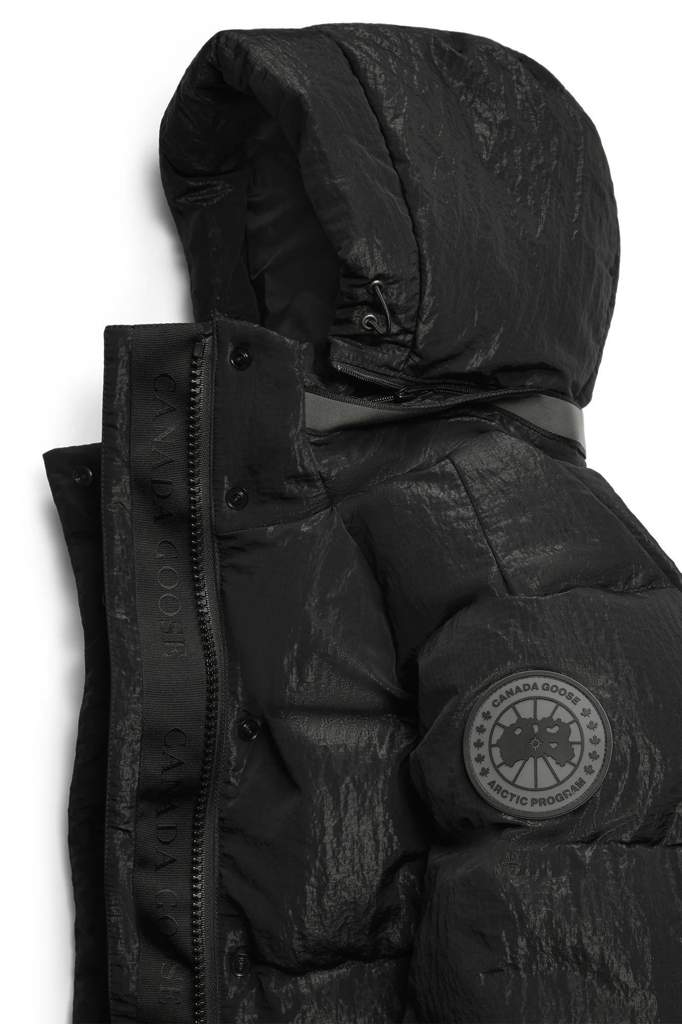 Junction Parka Black Label Shiny Crinkle - Image 9