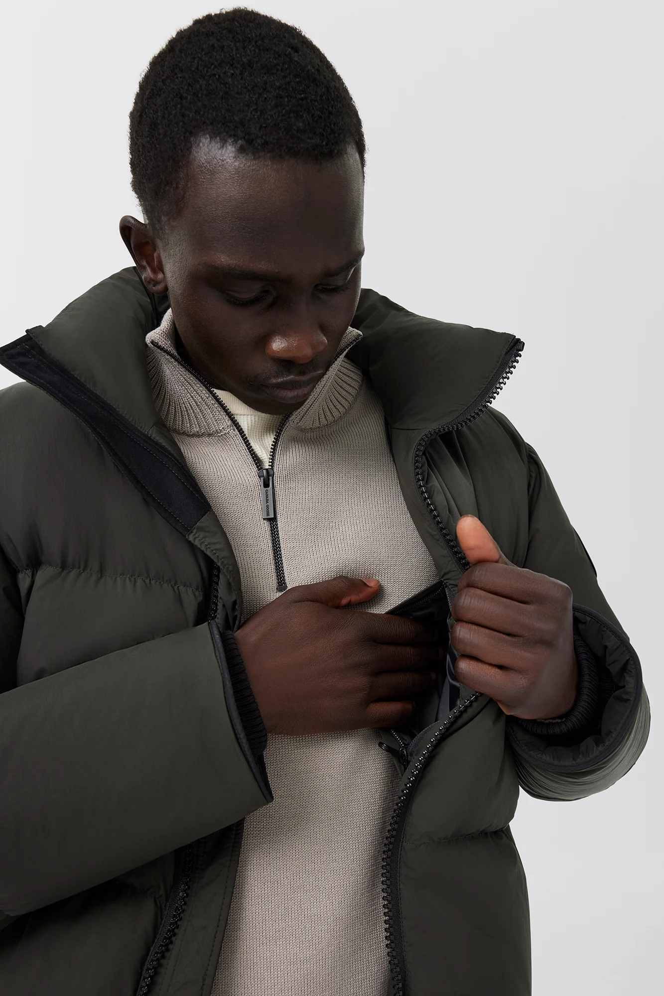 Lawrence Puffer Jacket Black Label - Image 6