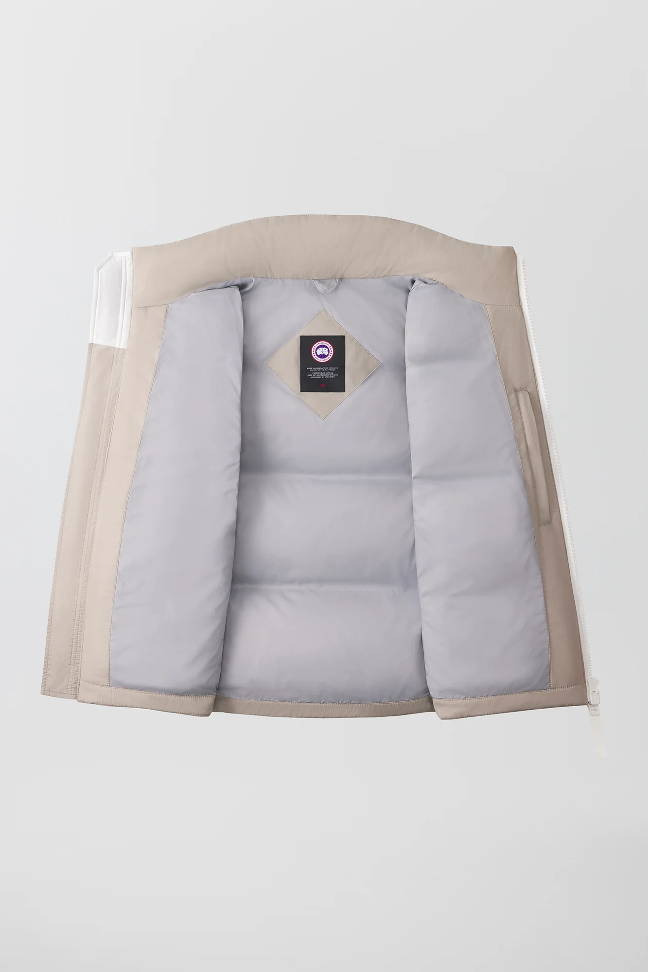 Lawrence Puffer Vest White Disc - Image 9