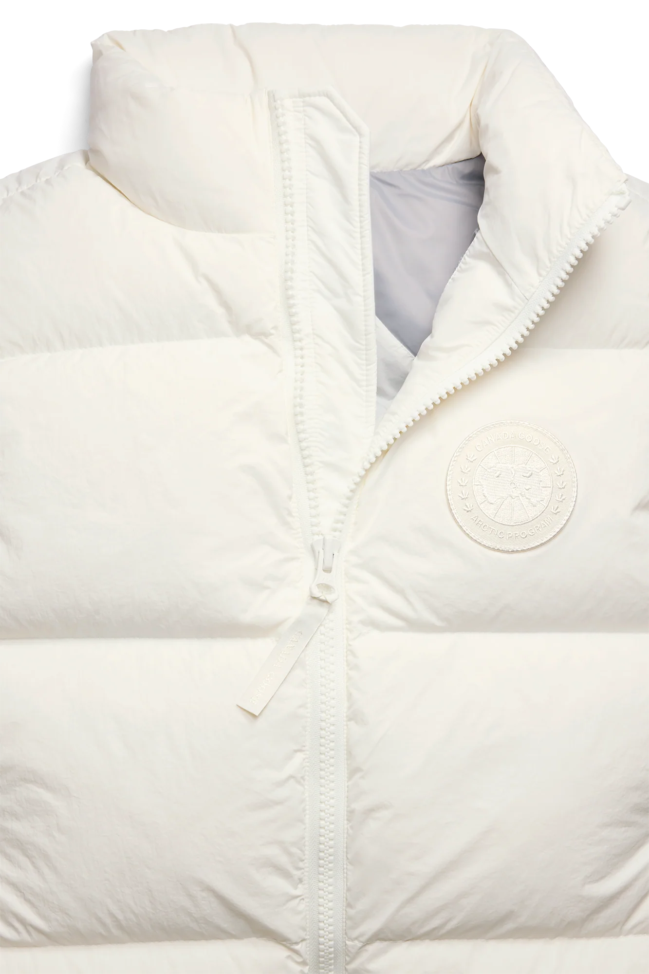 Lawrence Puffer Vest White Disc - Image 10