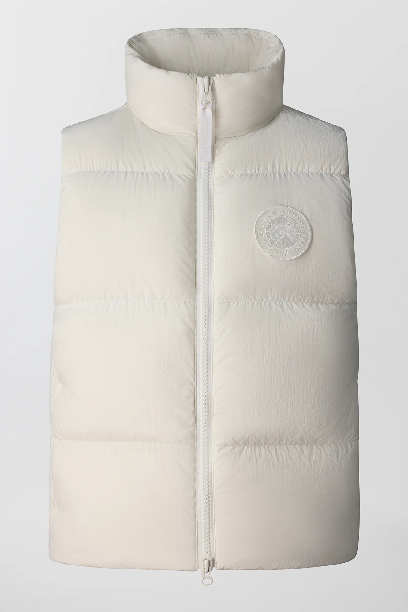 Lawrence Puffer Vest White Disc - Image 7