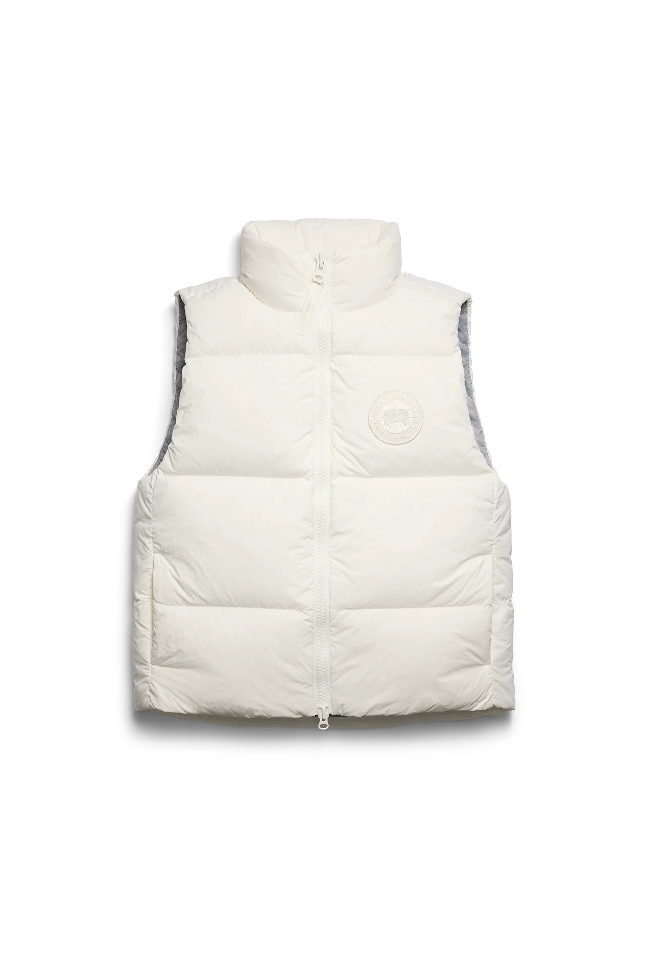 Lawrence Puffer Vest White Disc - Image 8