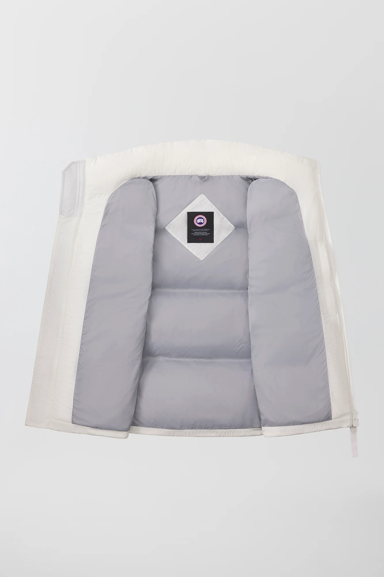 Lawrence Puffer Vest White Disc - Image 9