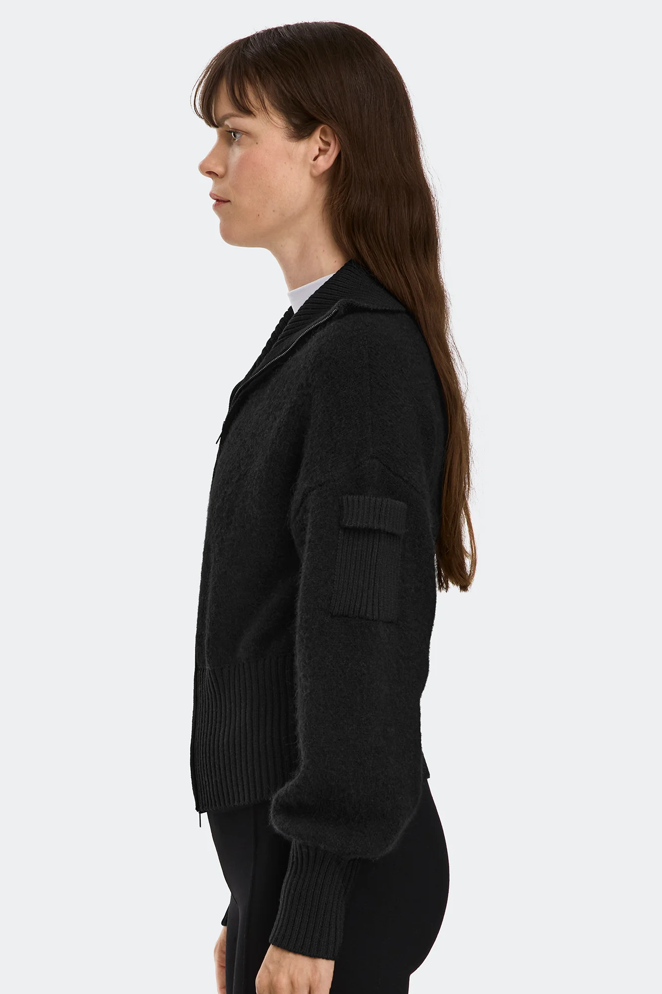 Sauble Alpaca Full Zip Sweater - Image 3