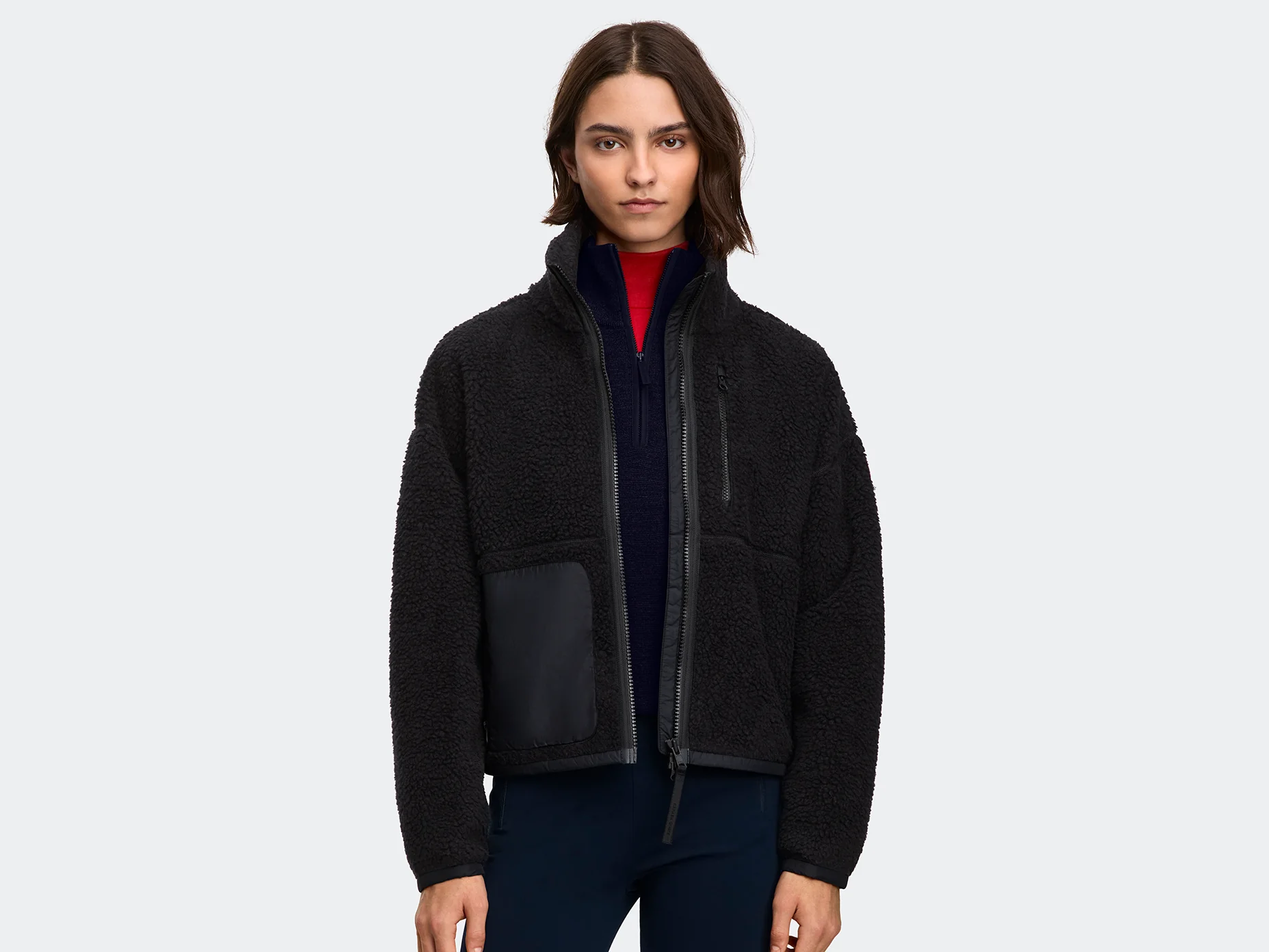 Simcoe Zip Up Sweater Kind High Pile Fleece - Image 15
