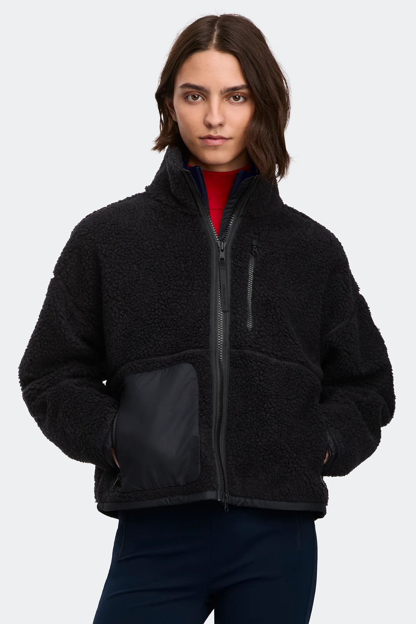 Simcoe Zip Up Sweater Kind High Pile Fleece - Image 8