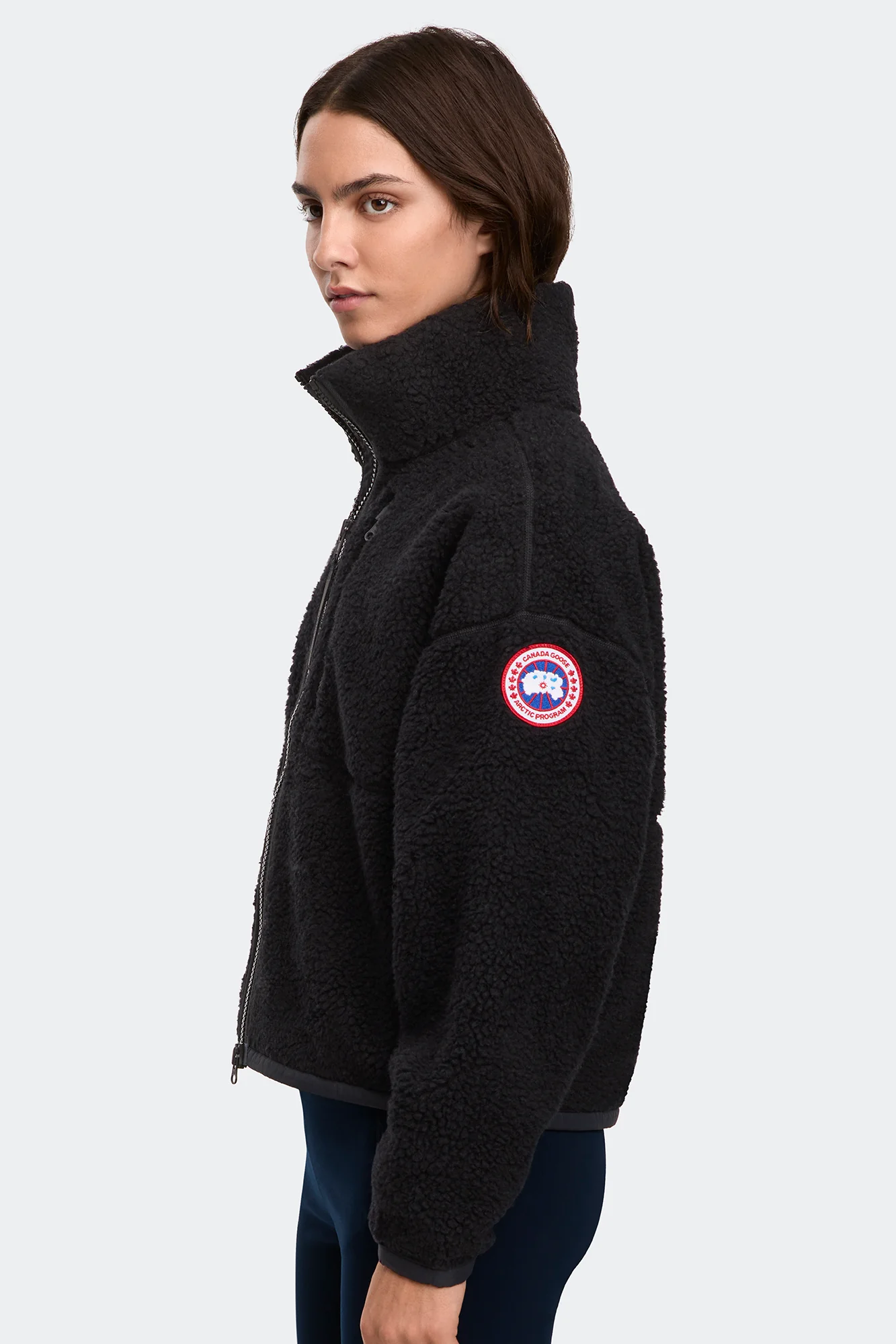 Simcoe Zip Up Sweater Kind High Pile Fleece - Image 8