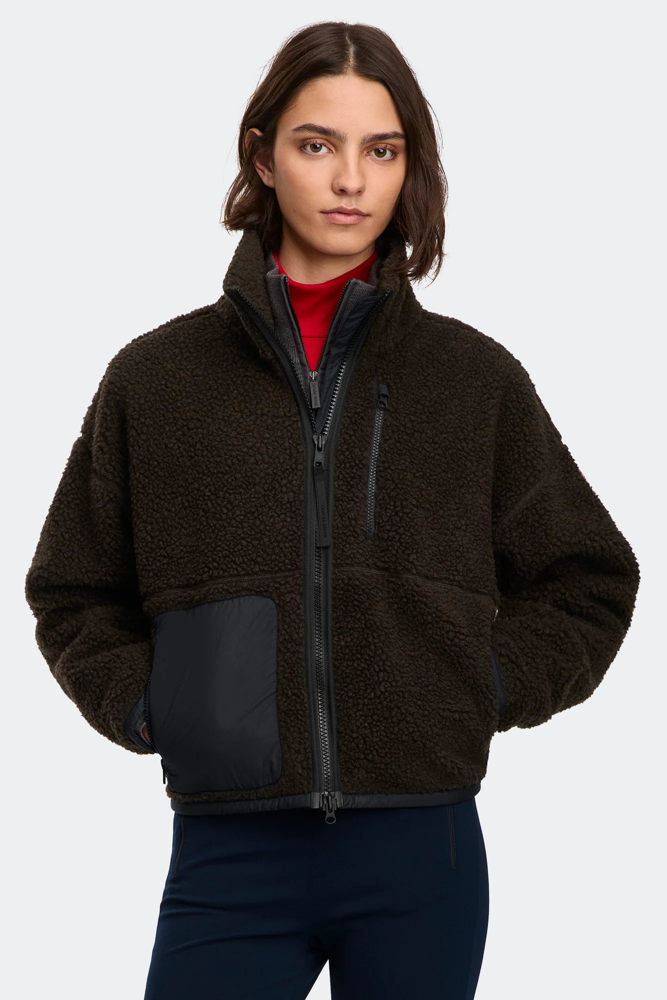 Simcoe Zip Up Sweater Kind High Pile Fleece - Image 2
