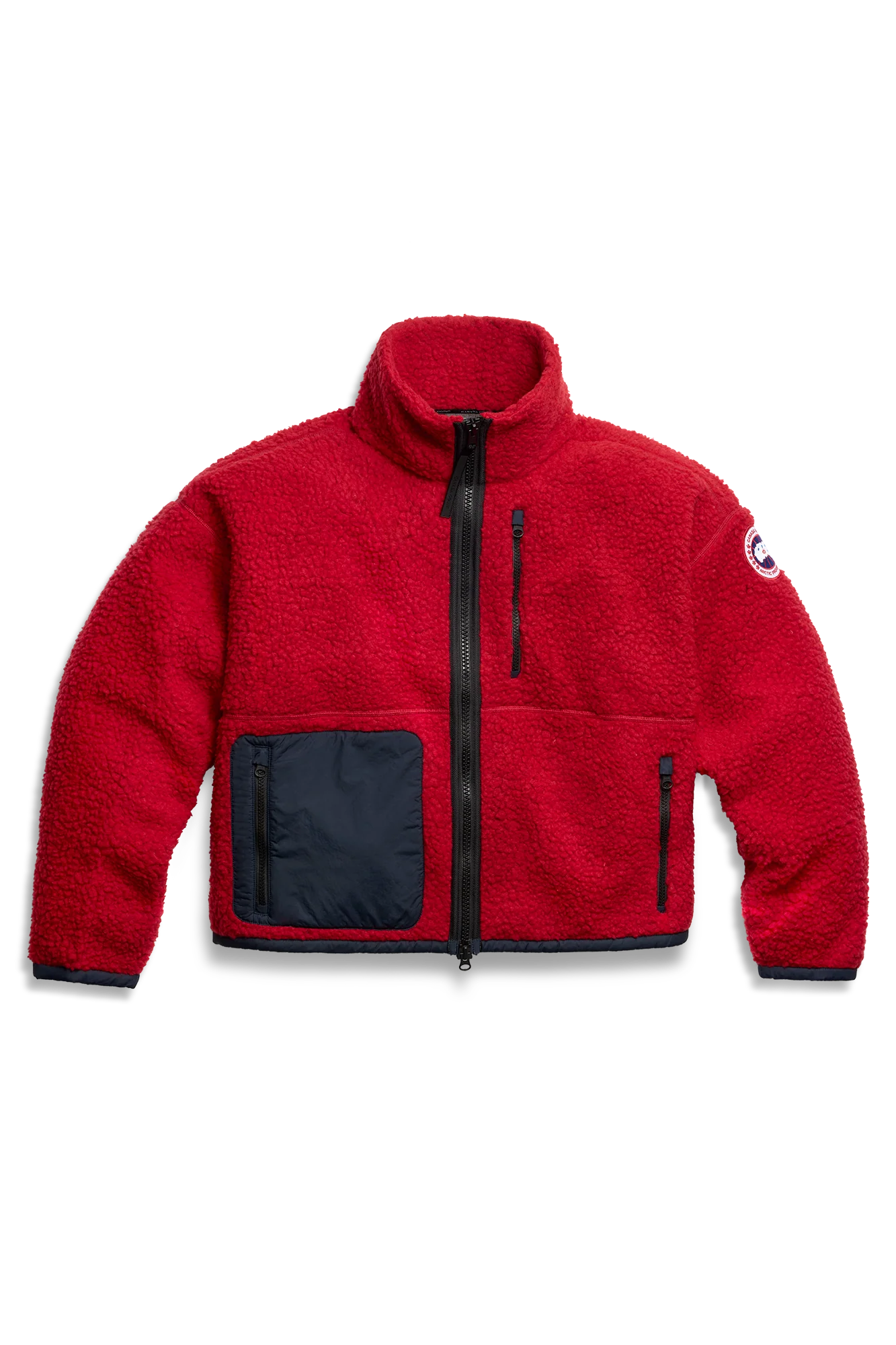Simcoe Zip Up Sweater Kind High Pile Fleece - Image 8