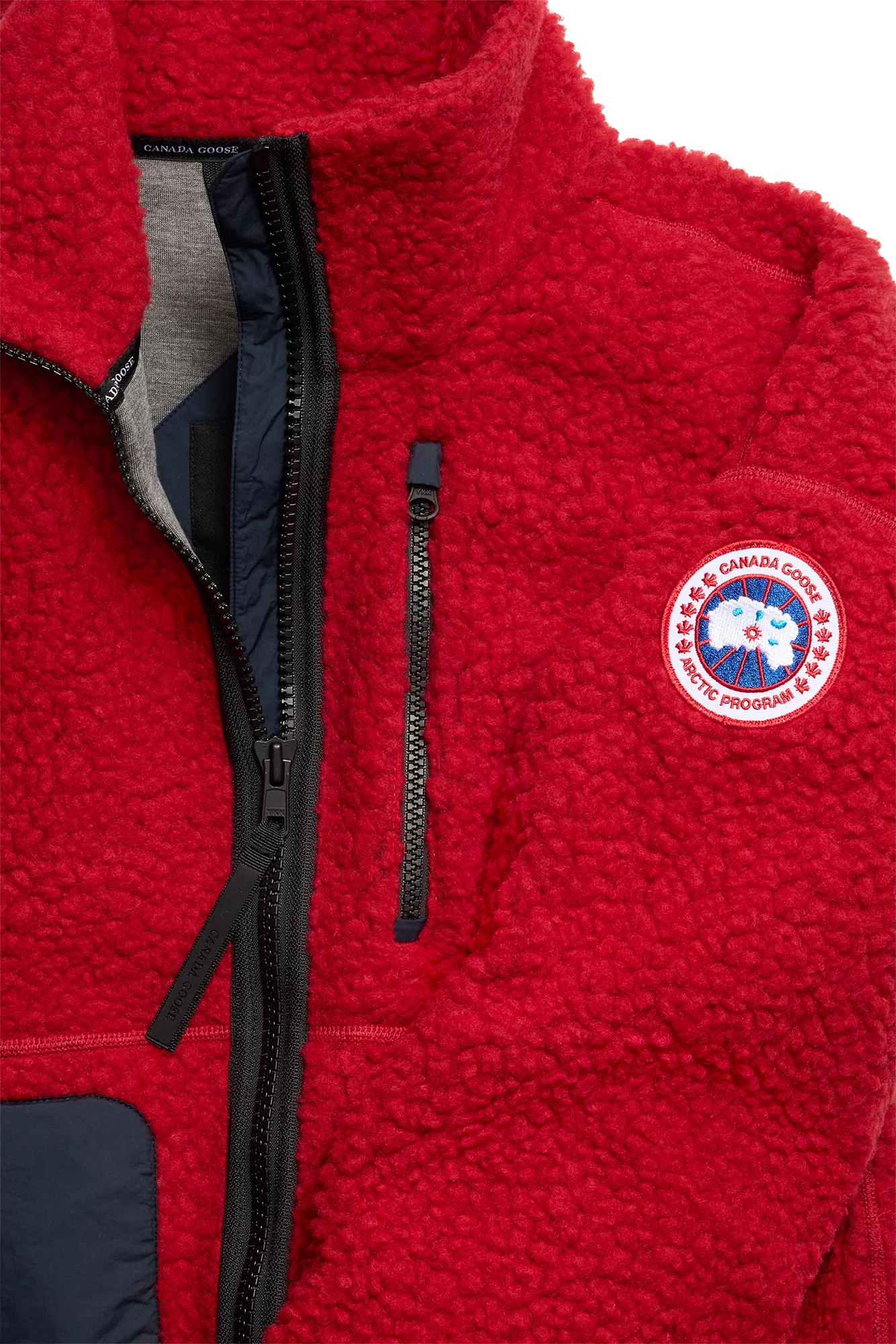 Simcoe Zip Up Sweater Kind High Pile Fleece - Image 9