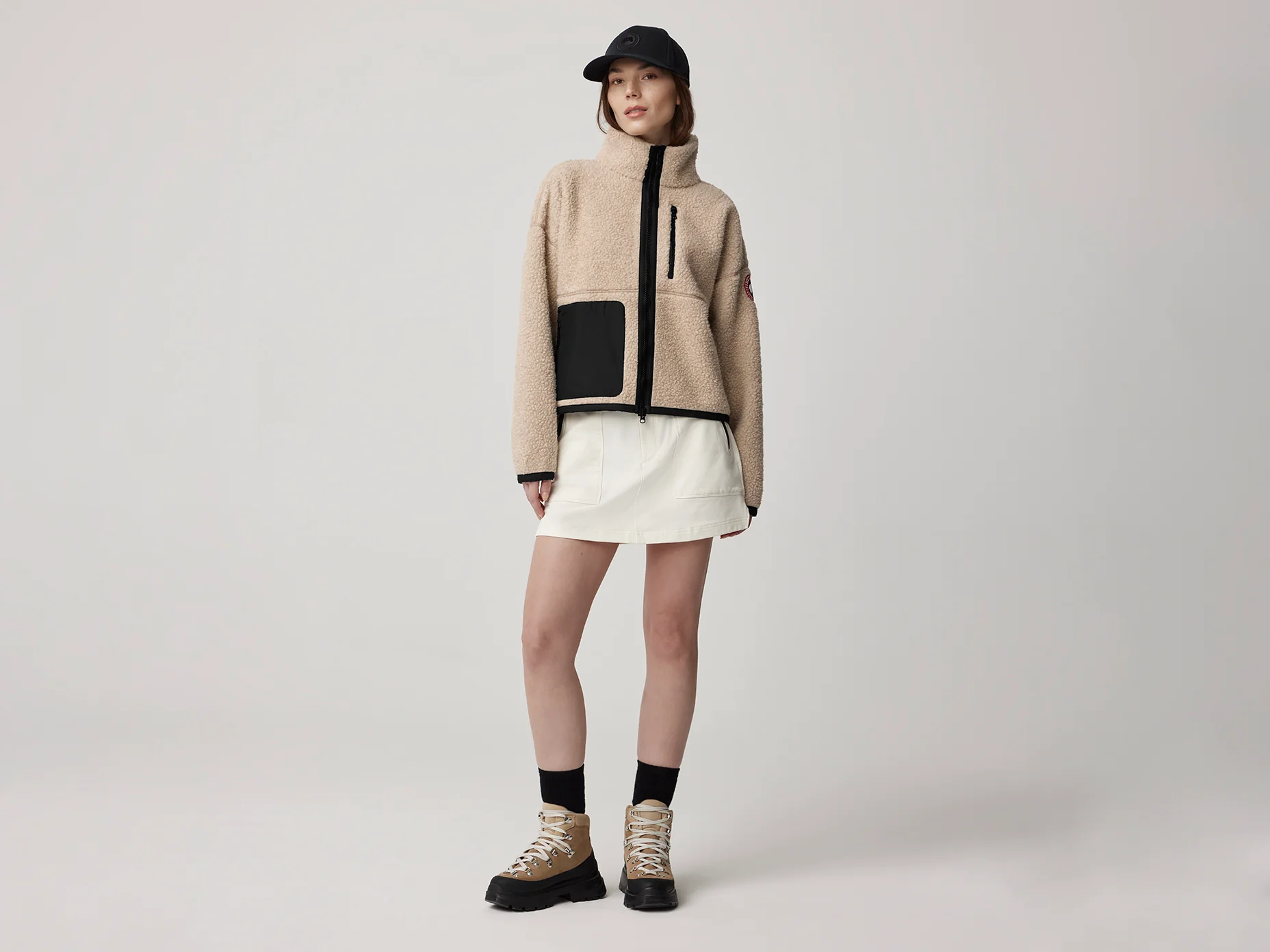 Simcoe Zip Up Sweater Kind High Pile Fleece - Image 4