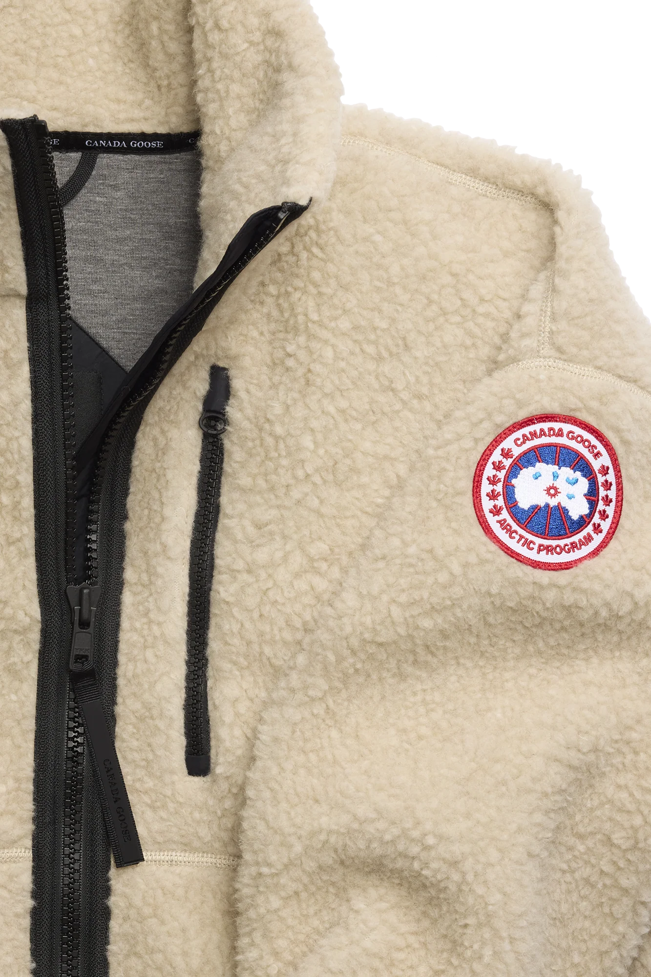 Simcoe Zip Up Sweater Kind High Pile Fleece - Image 6