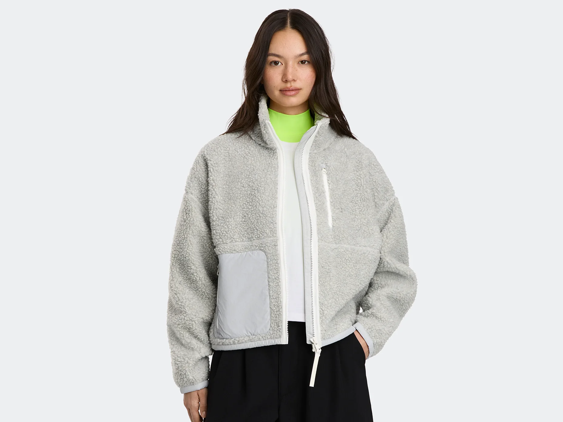 Simcoe Fleece Jacket White Label - Image 5