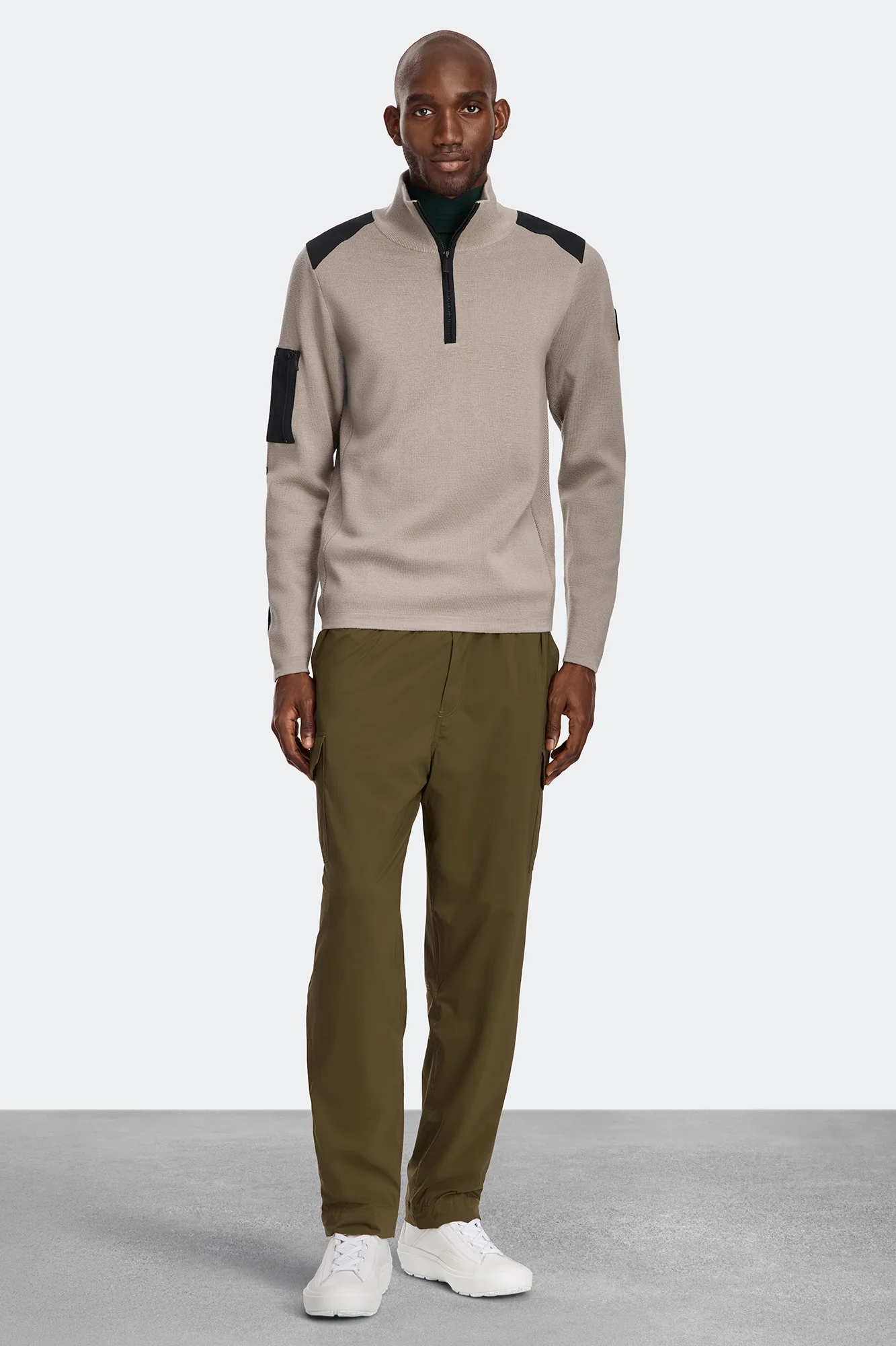 Stormont 14 Zip Sweater Black Label - Image 5