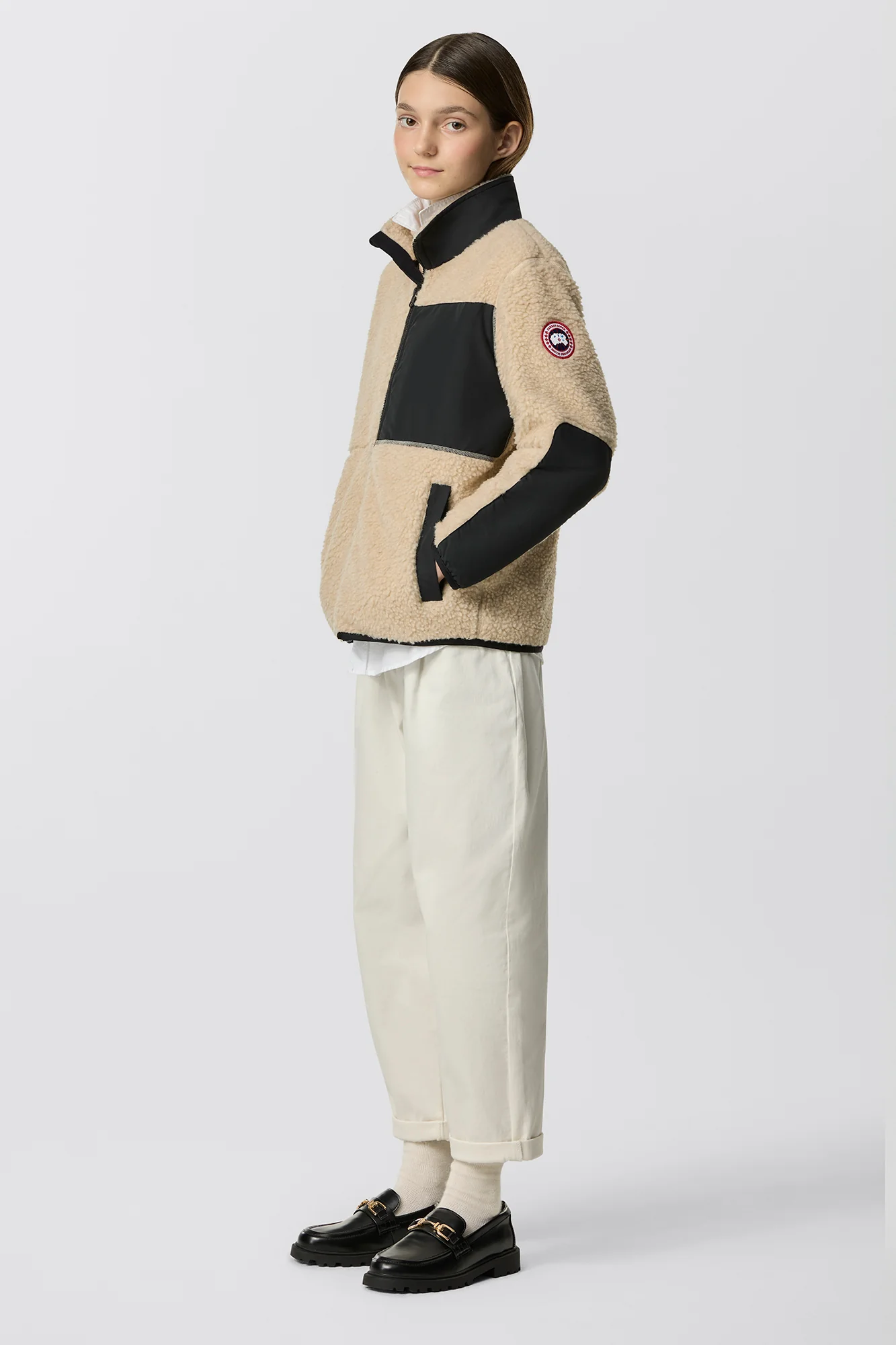 Youth Simcoe Fleece Jacket - Image 3